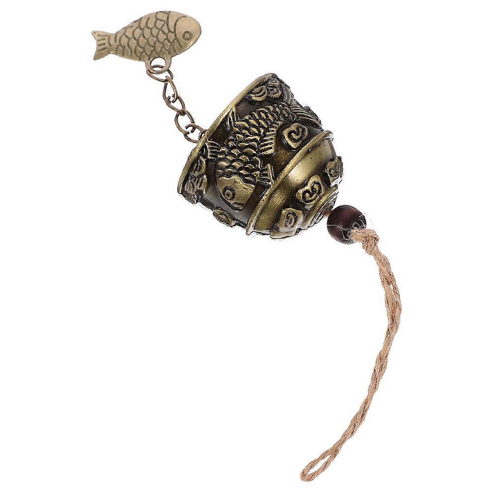 Decorative Wind Chime Bell Hanging Door Bell Chime Retro Style Home Use 8.3×1.6×1.6in 1Pack