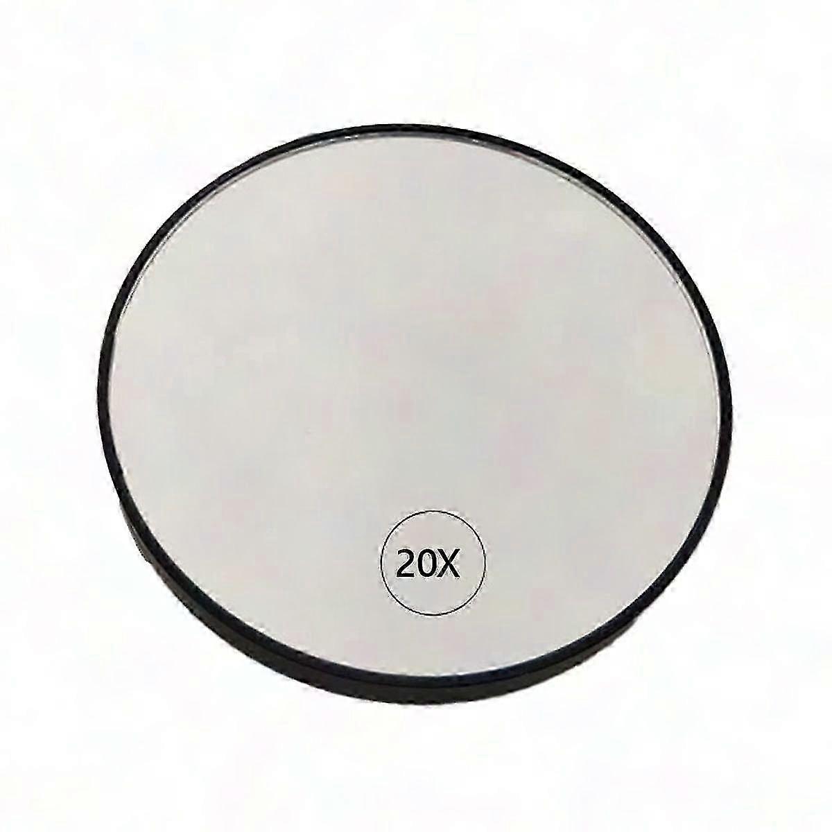 Anti-Fog 20x Magnifying Mirror with Suction & Handle