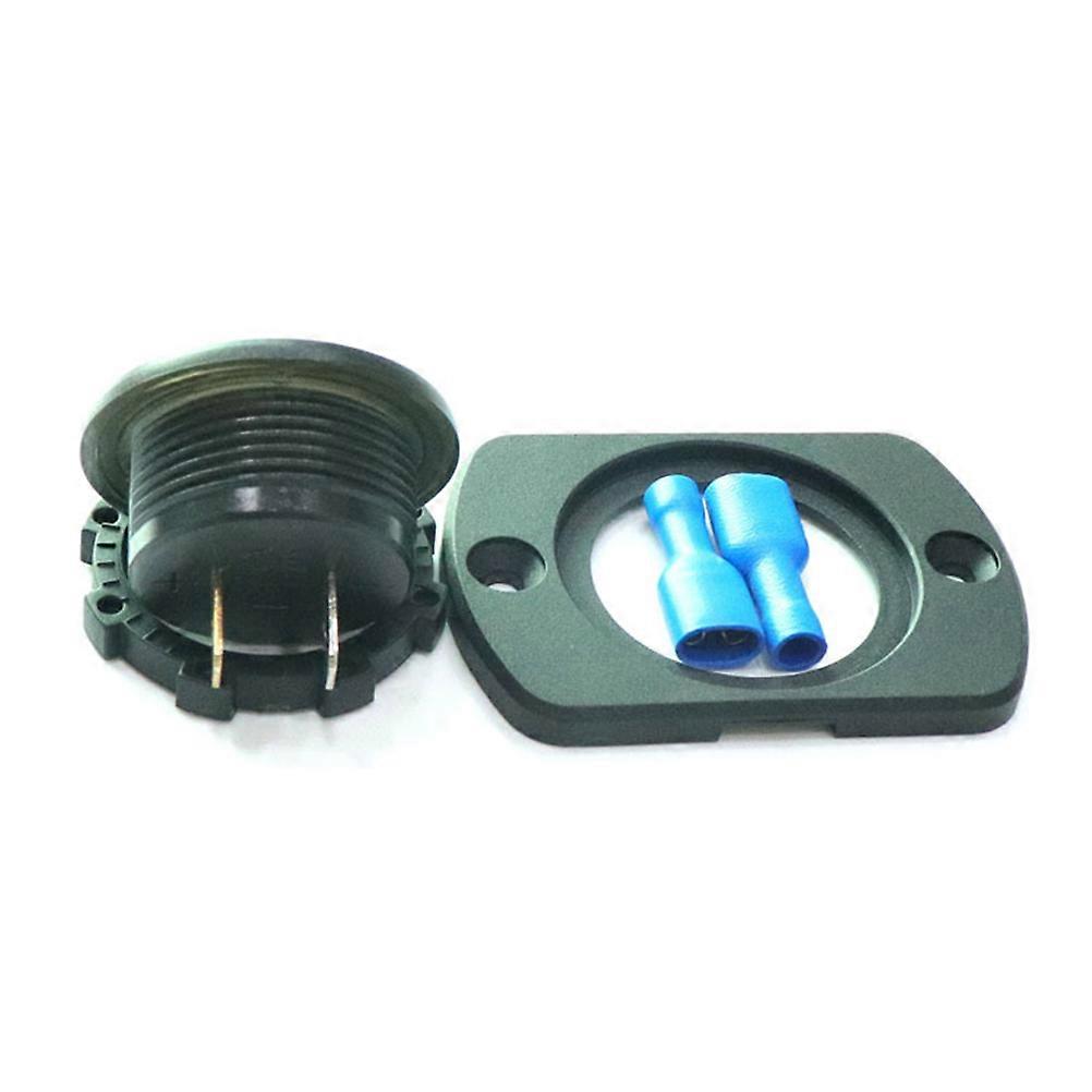 Volt Indicator Digital Display Voltmeter for Electrical System Monitoring with 3-digits Display 1Set