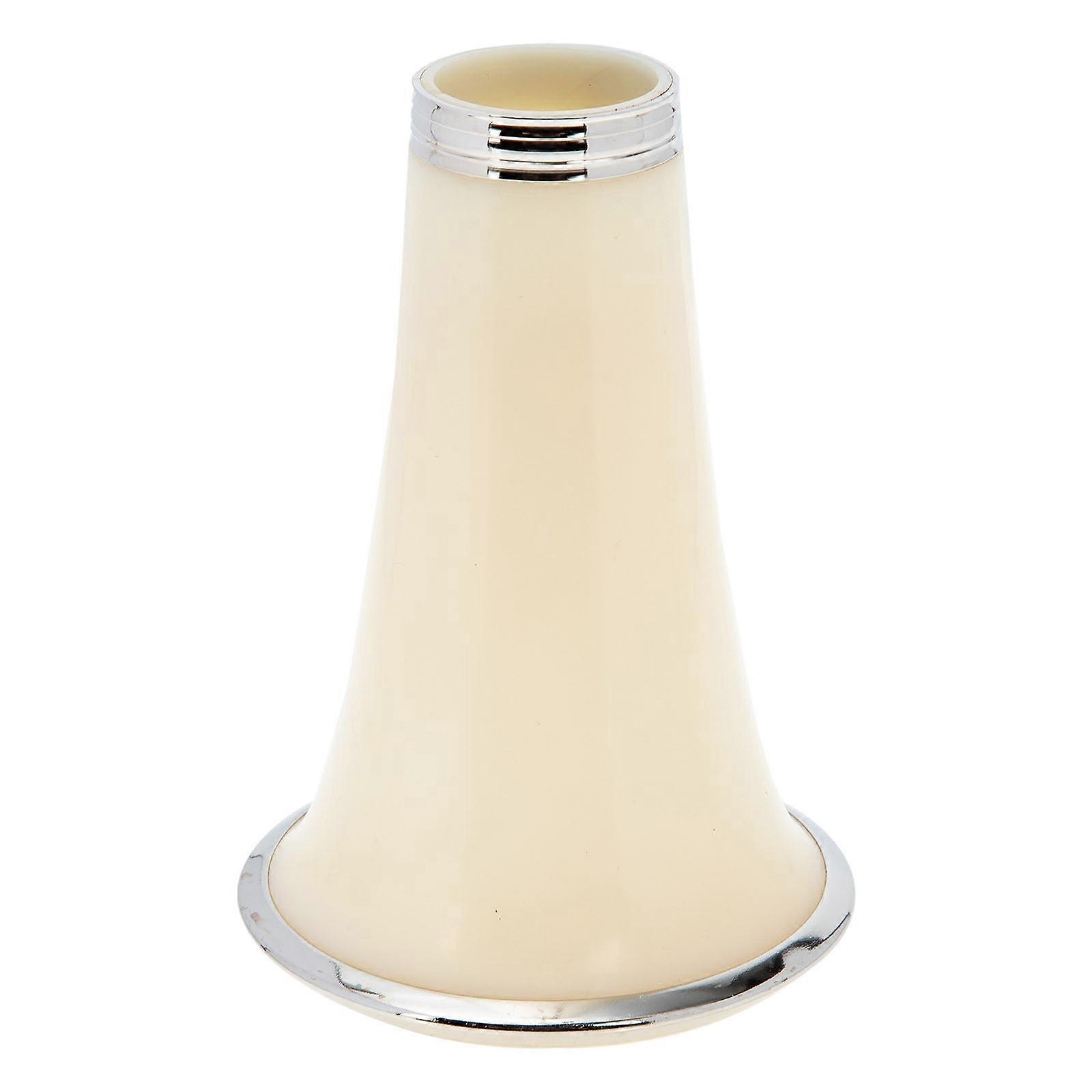 Tuning for Clarinet Round Bell Sound Production Accessory White Color 10x8cm 1Pcs