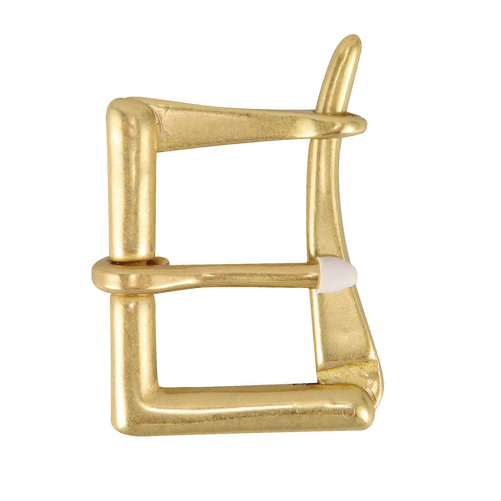 Men's Brass Belt Buckle Adjustable Design, Versatile Accessory for Casual & Formal Wear, Premium Quality Craftsmanship