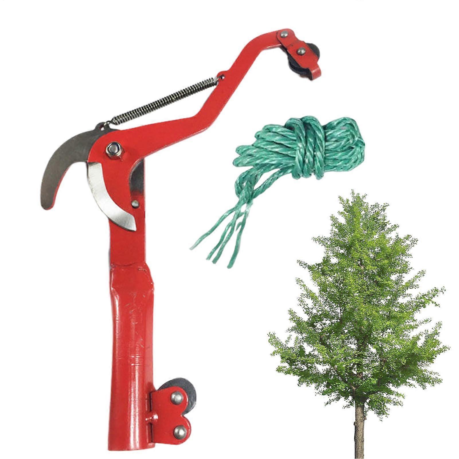 Pruning Shears Steel Garden Pruner For Plant Pruning, Bonsai Tool With Precise Cut And Ergonomic Handle, Grafting, Red