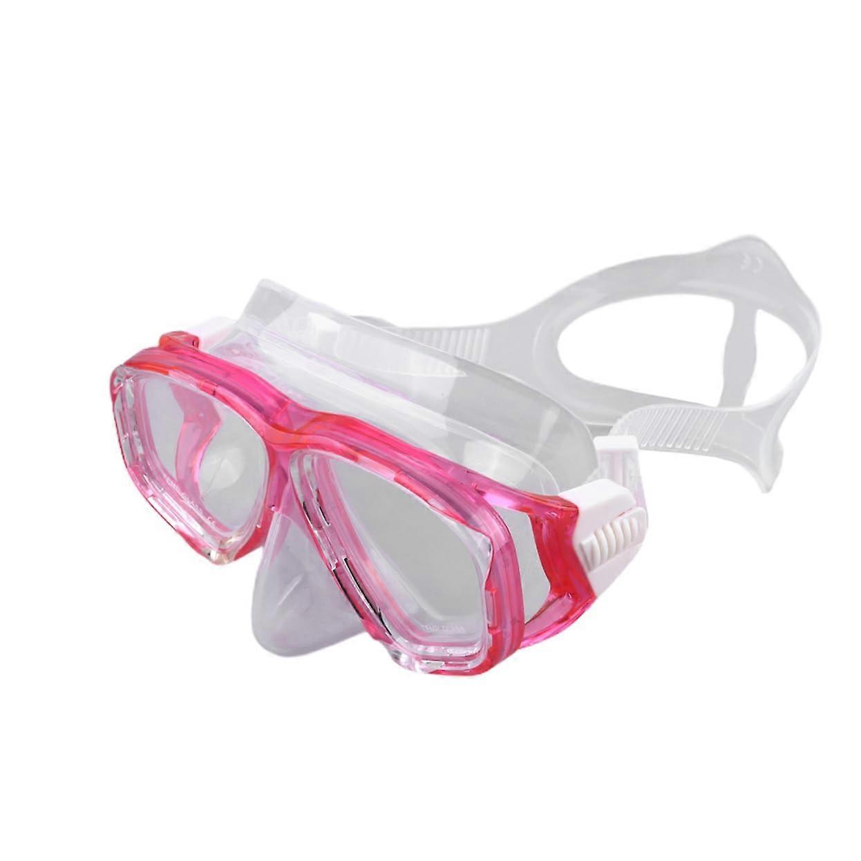 Snorkel Diving Mask Tempered Flexible Swimming Mask for Adults with Silicone Face Seal Ring View for Pool and Lake