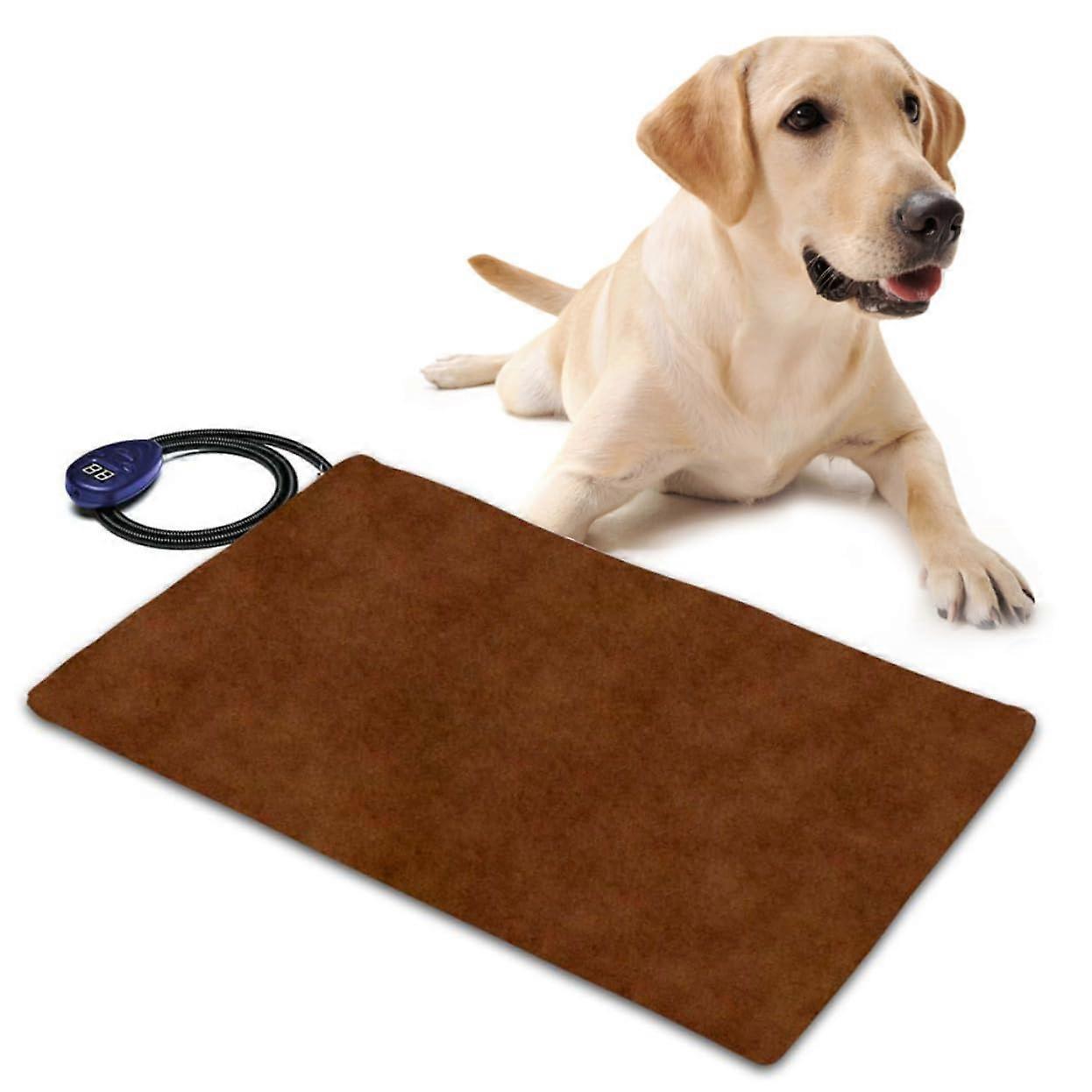 Pet Heating Mat with Constant Temperature Waterproof Heating Pad for Indoor Use Energy Efficient Removable and Washable Cover for Cats