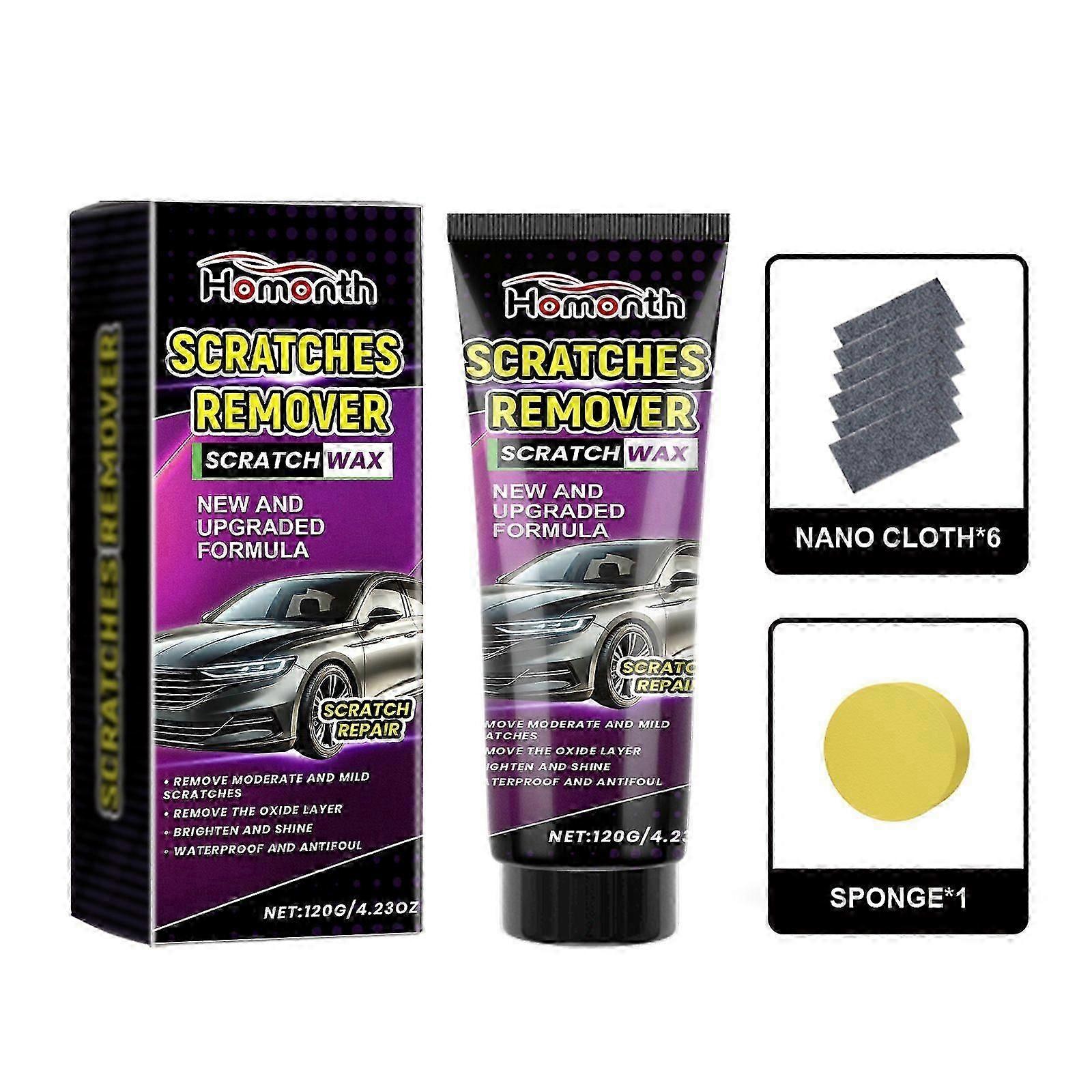 Nano Sparkle Cloth Car Scratch Remover Set,2025 New Car Scratch Remover
