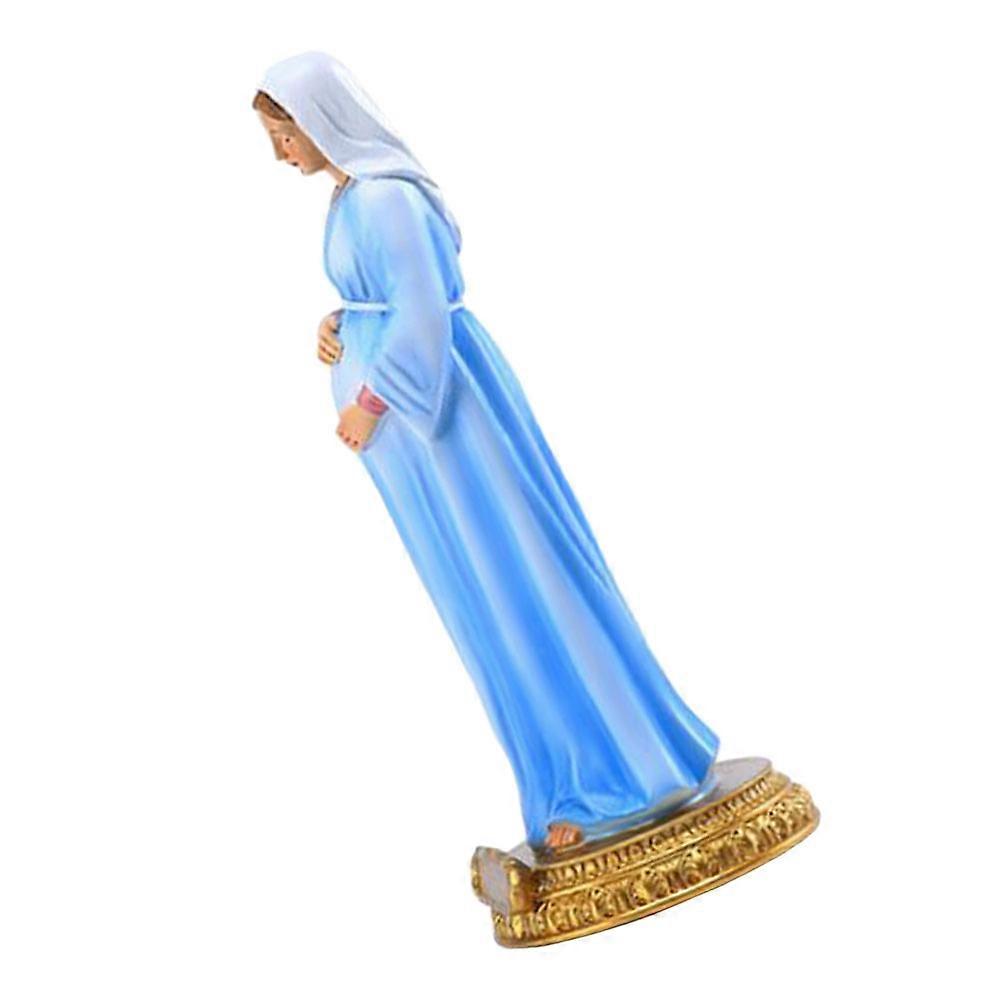 Virgin Mary Statue Made of Resin for Decoration Use with Assorted Color and Elegant Design 1pc