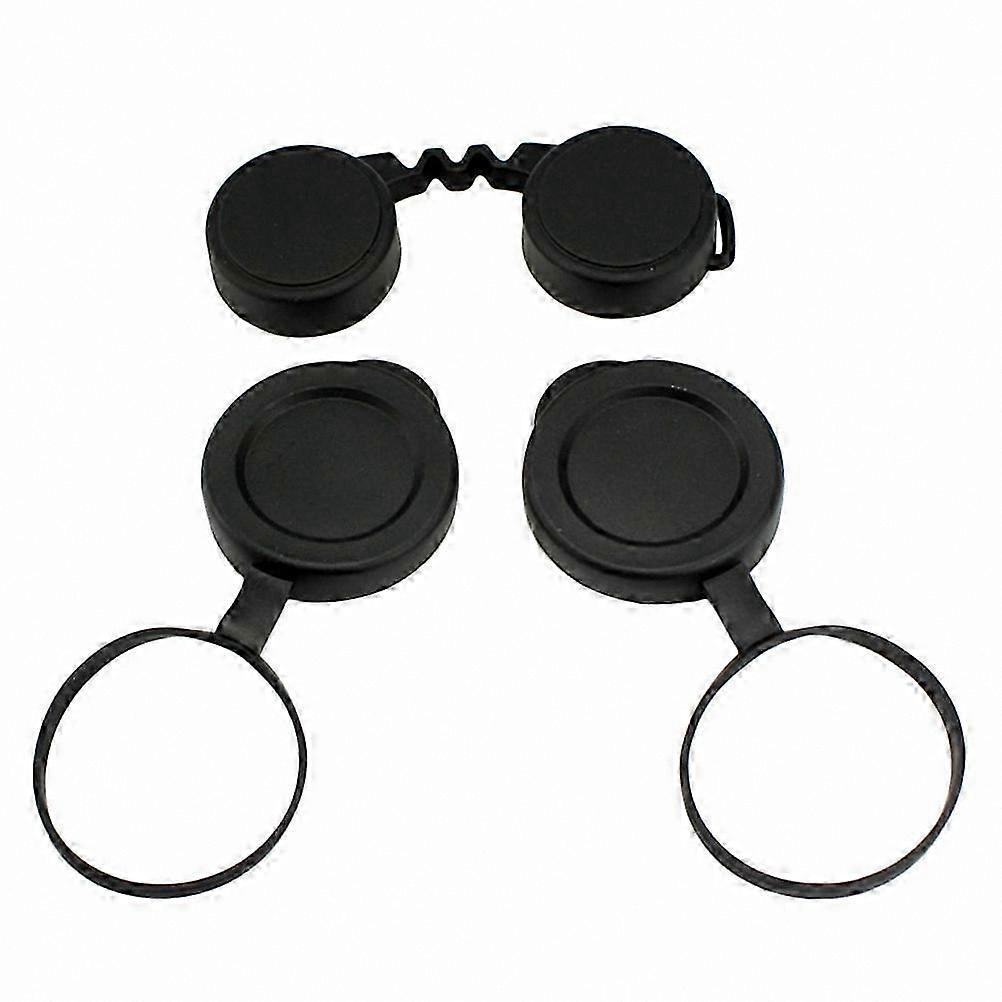 Protective Rubber Caps for Binocular Objective Lenses, 1 Set