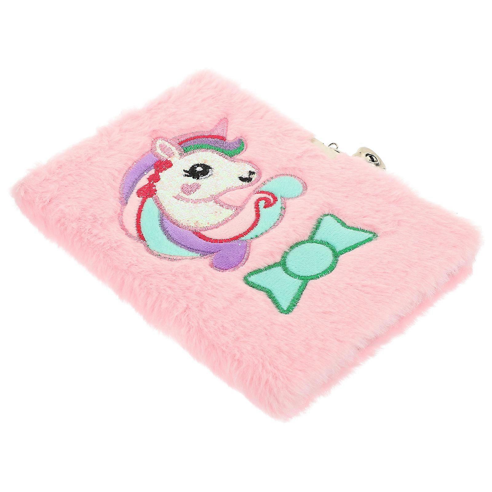 Cartoon Kid Lock Notebook for Writing Diary for Students