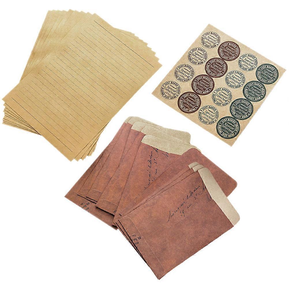 Vintage Letter Writing Set with Retro Envelopes and Papers for Weddings, Parties, Anniversaries, and Corporate Events – Practical Stationery Kit