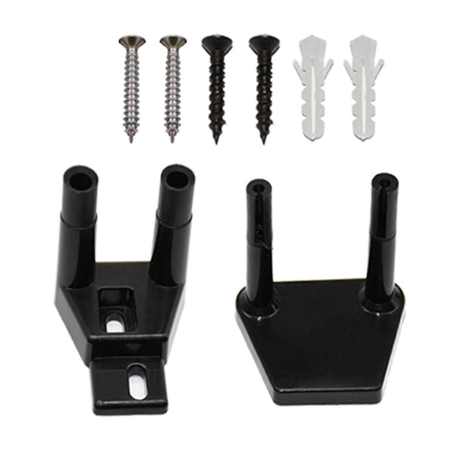 Adjustable Barn Door Guide Hardware Barn Sliding Door Floor Guide Wall Mounted Sliding Door Guide with Screws Enduring Multicolor