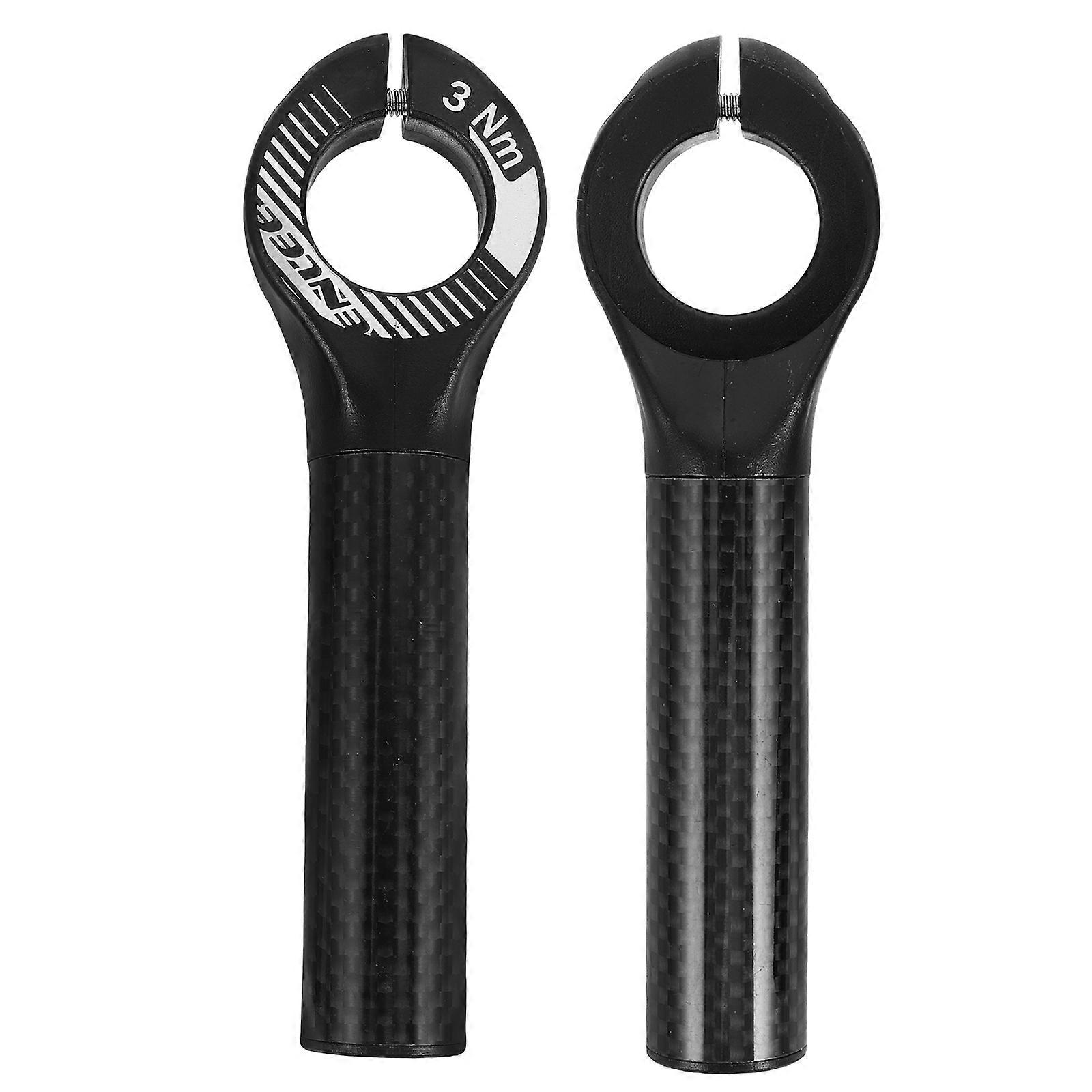 Ergonomic Carbon Fiber Bike Handlebar Extenders Shockproof Grips for Comfortable Mountain and Road Cycling Space Efficient Design for Easy Storage