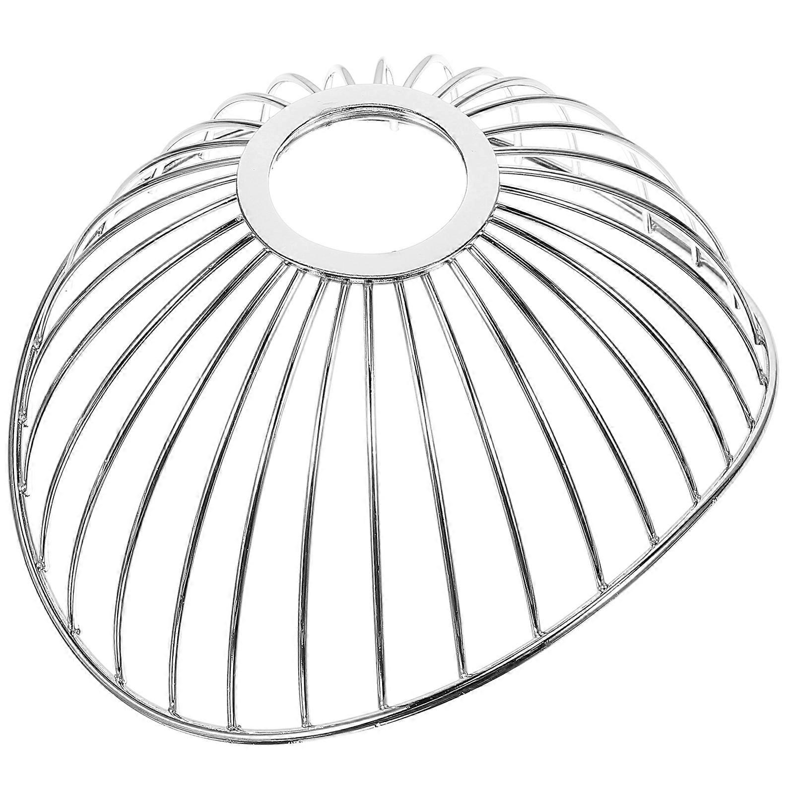 Lampshade for Pendant Lamp Ceiling Light Shades Homeowners Interior Decorators Unique Lotte Leaf Design Silver 1Pcs