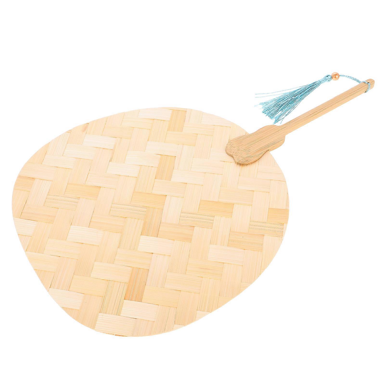 Handcrafted Bamboo Fans for Cooling Multi Color Handheld Decorative Fan Ideal for Weddings Parties and DIY Projects 9.8 inches