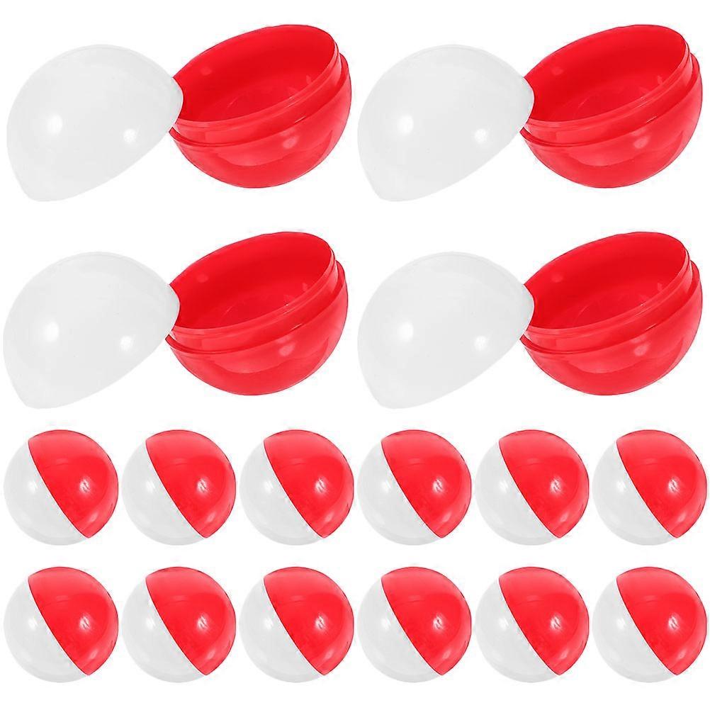 50pcs Vending Machine Capsules, 2.7 Inch Empty Round Vending Capsules Plastic Gumball Machine Containers For Prizes Party Favors