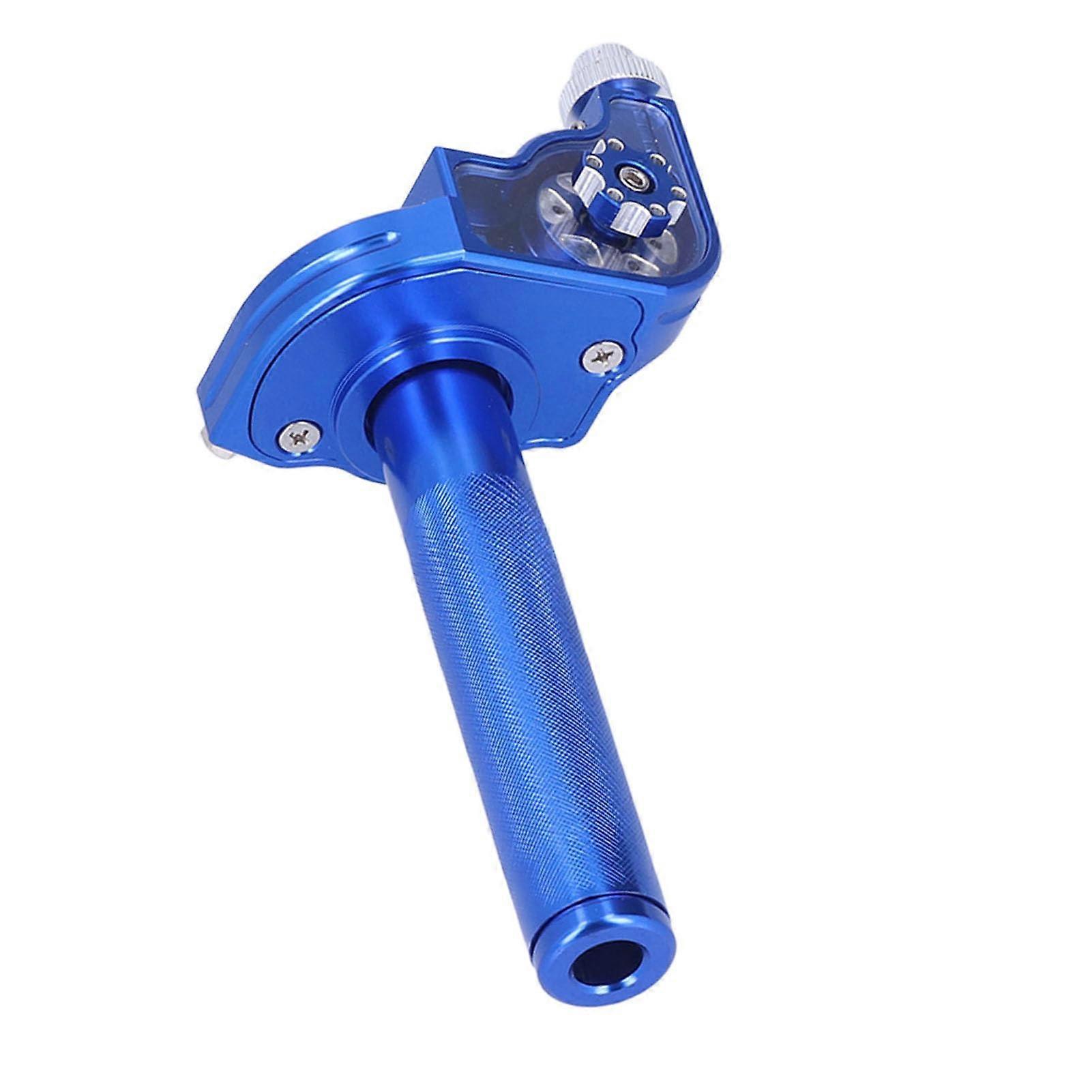 TwistGasGasgriff, CNC Aluminum Throttle Grip Replacement with Soft Tuning for CRF (Blue)