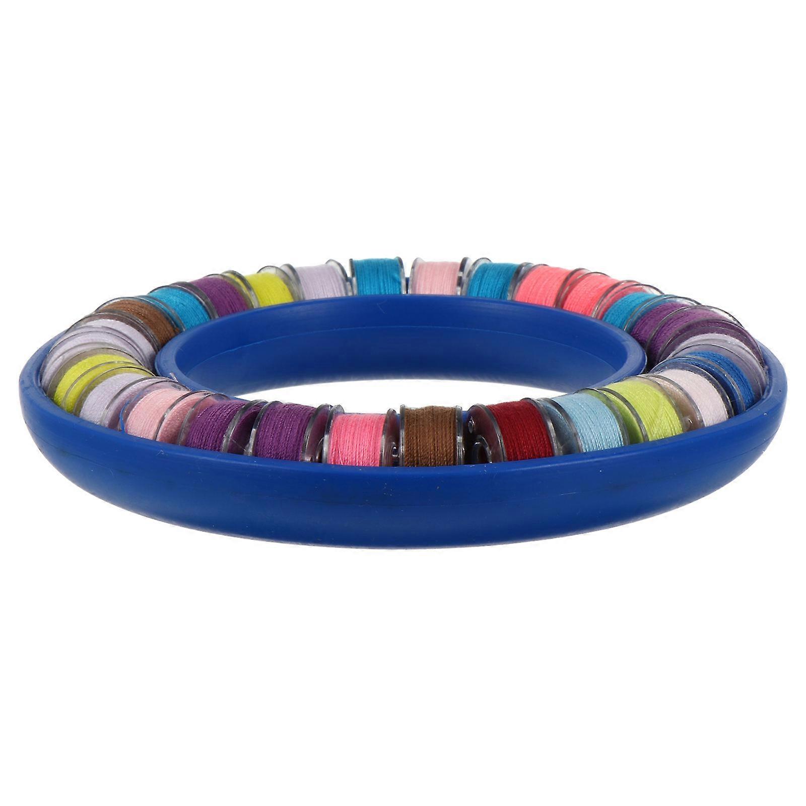 Silicone Bobbin Holder with 28PCS Bobbins Sewing Accessories