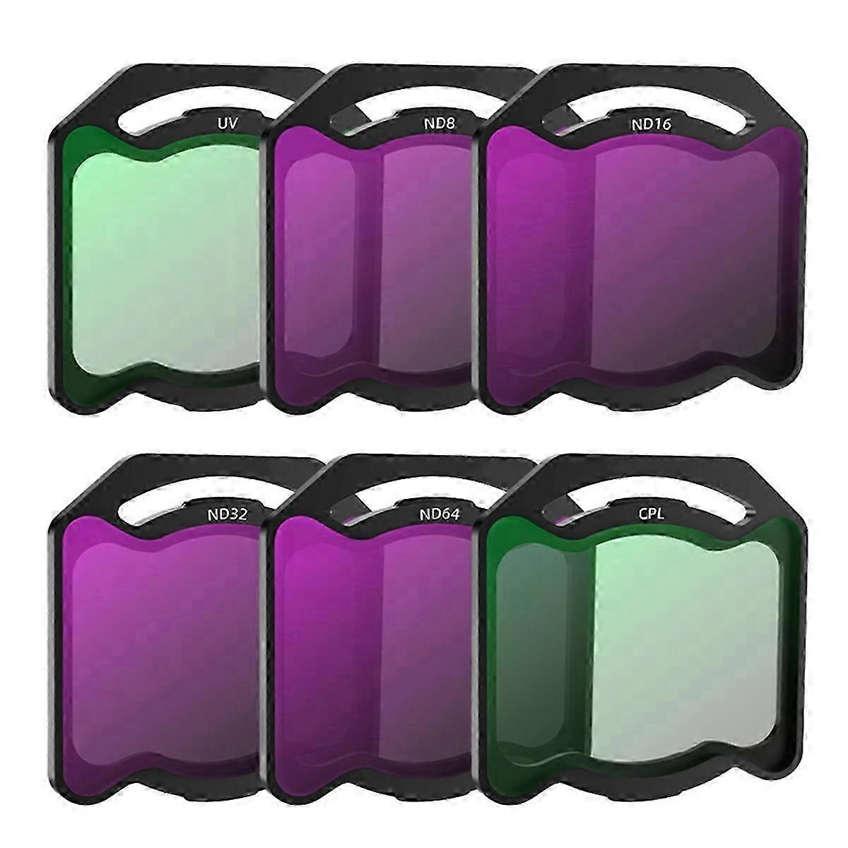 Nd Lens Filter For O4 Air Unit Pro Optical Glass Lenses Adjustable Filter Set Nd8 Nd16 Nd32 Nd64 Uv Cpl Accessories