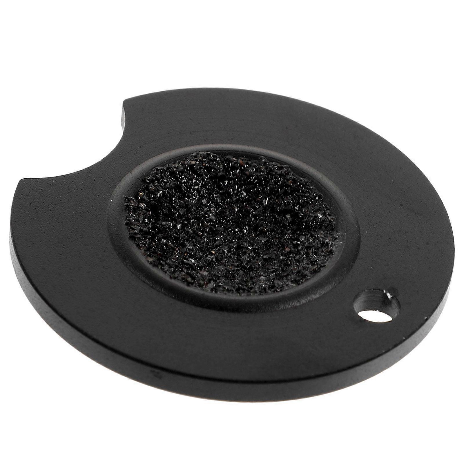Round Cue Tip Shaper Billiard Accessory For Pool Playing 4.50X4.50X0.20CM Aluminum Material 1Pack