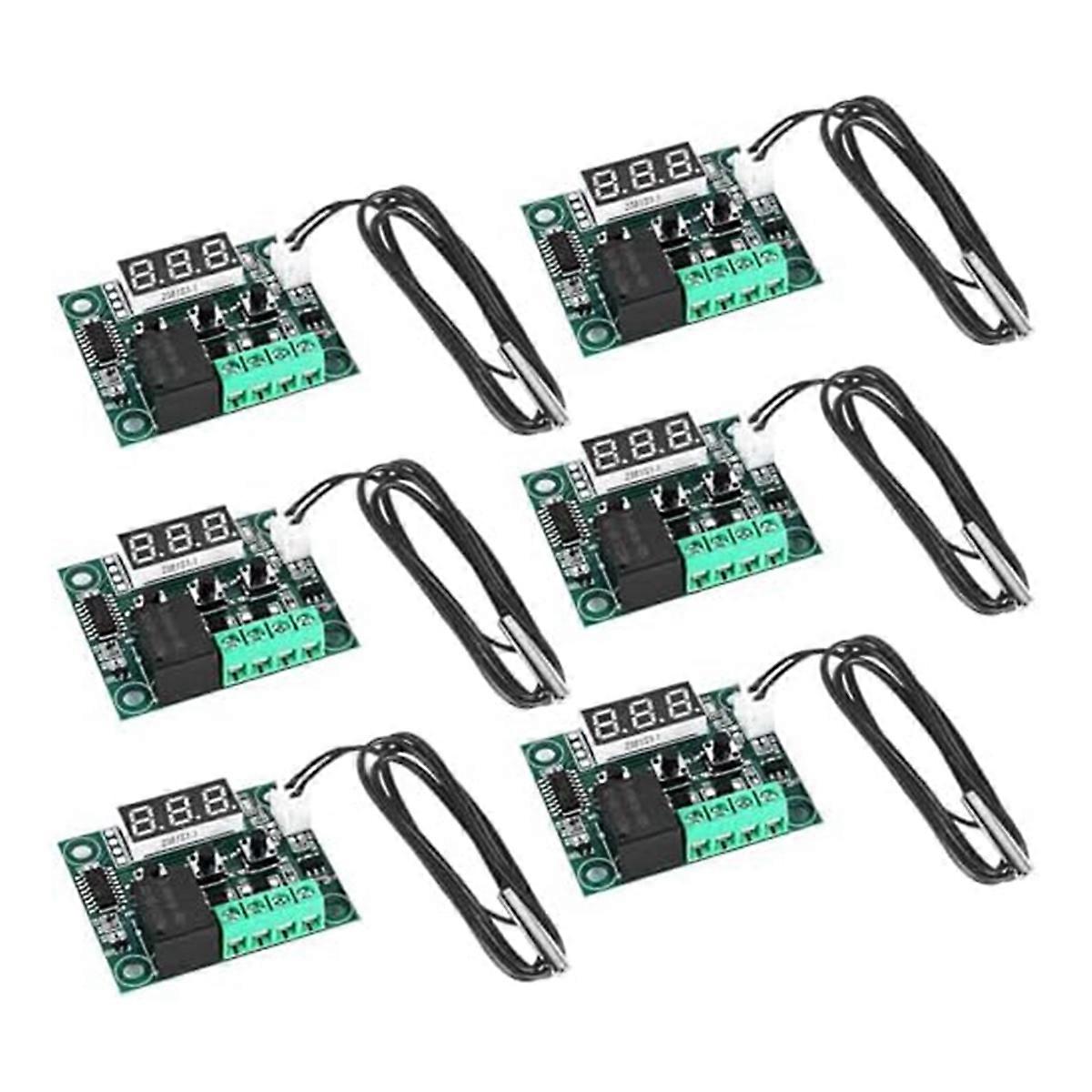 W1209 DC 12 V LED Digital Thermostat Temperature Controller,-50-110C Temp Control Switch Module Board with Sensor Probe