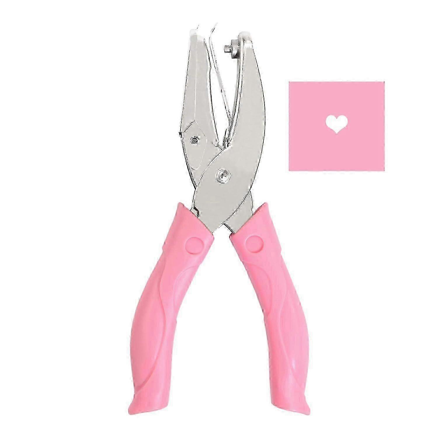 Soft Handle Star Punch for Labels, Clothing, Tickets - 1/4 Inch Practical Tool