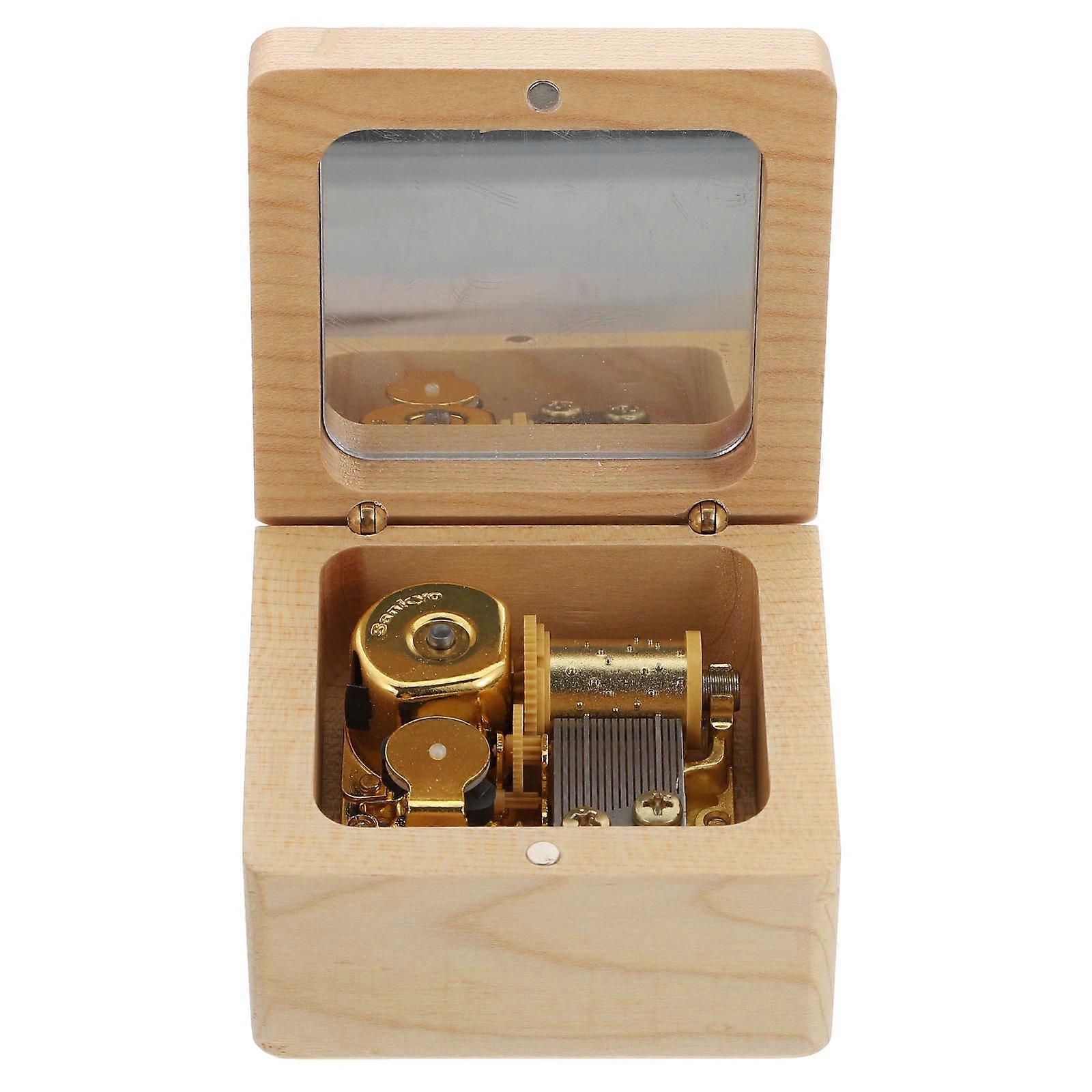 Maple Music Box, Novel Design Concept, Fits Various Settings