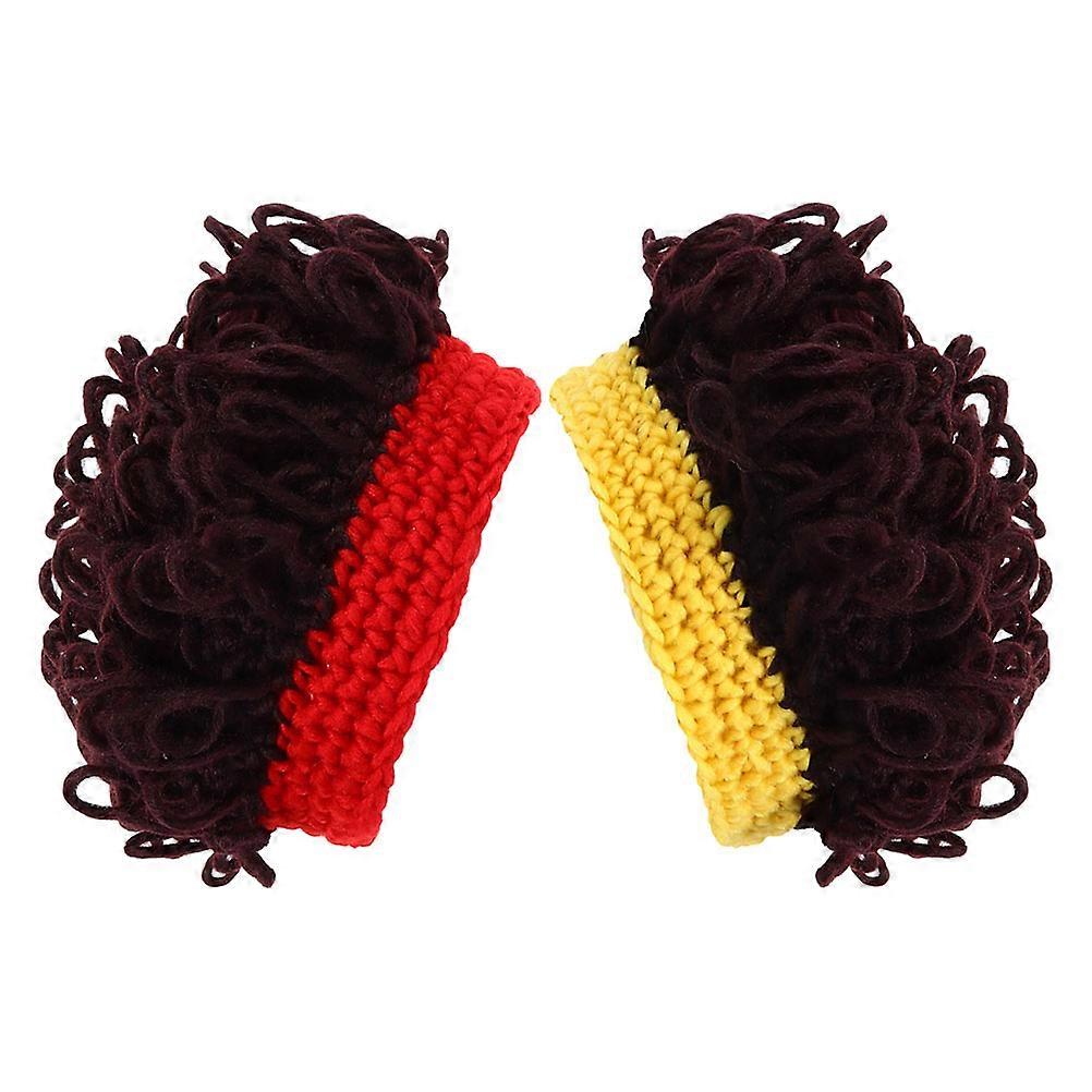 Cosplay for Kids, Lifelike Wig Hat for Photo Shoots and Parties, Soft Woolen Yarn