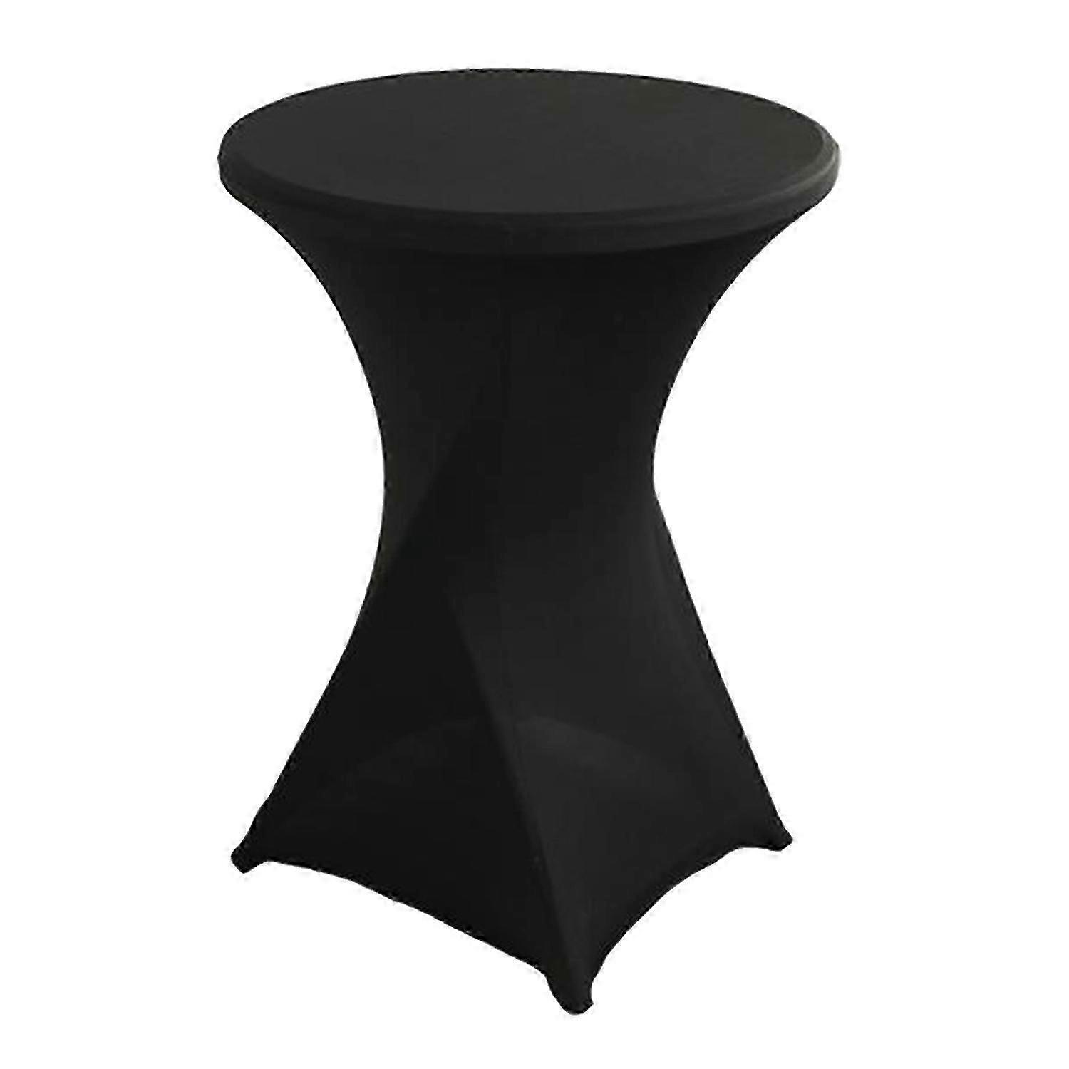 Cocktail Table Cover Solid Color Design High Elastic Oil-Proof Universal Fit Simple Installation