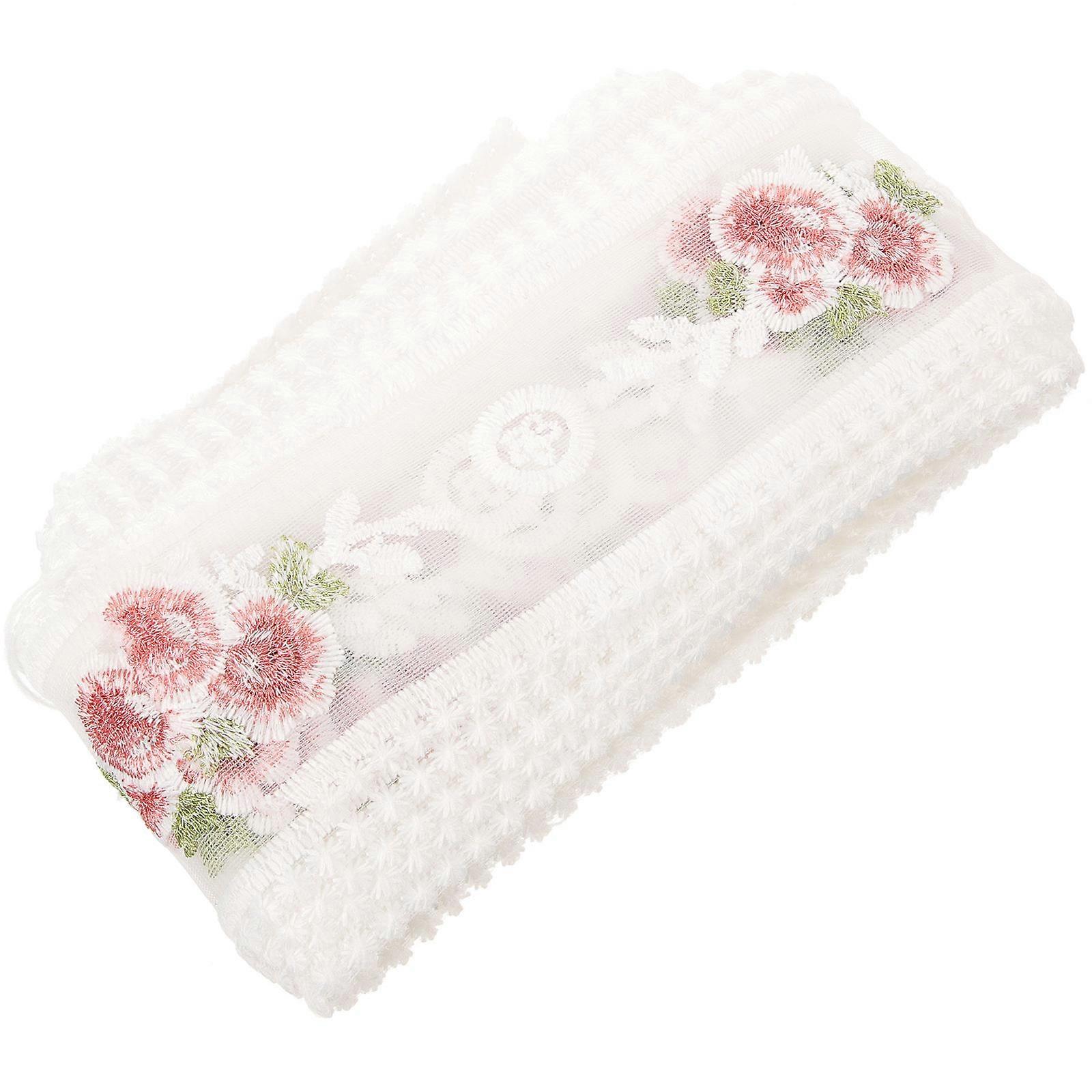 Lace Ribbon Embroidery Floral Ribbon for Decoration 1 Roll for Crafts