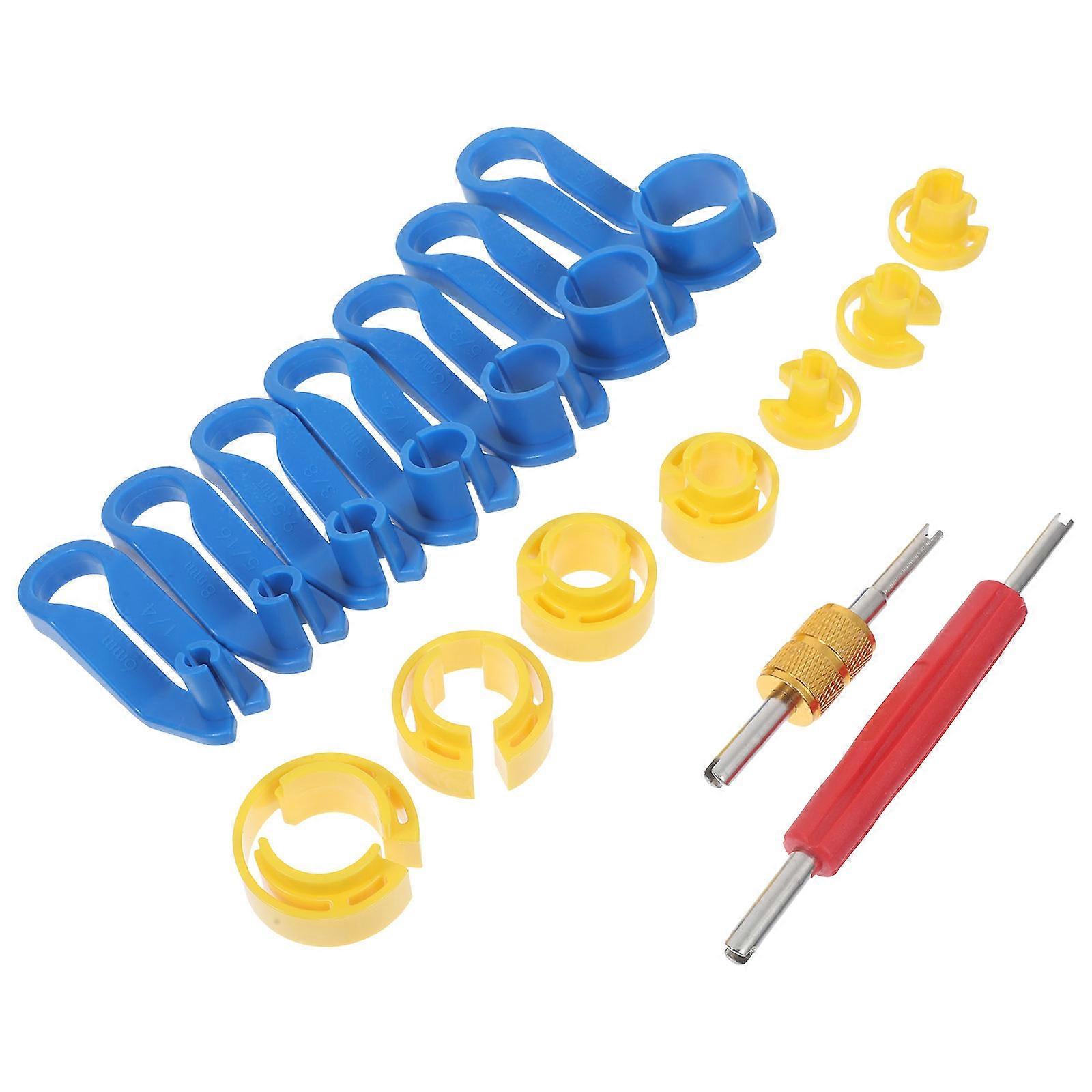 16pcs Car Fuel Line Disconnect Tool for Practical AC Fuel Line Removal