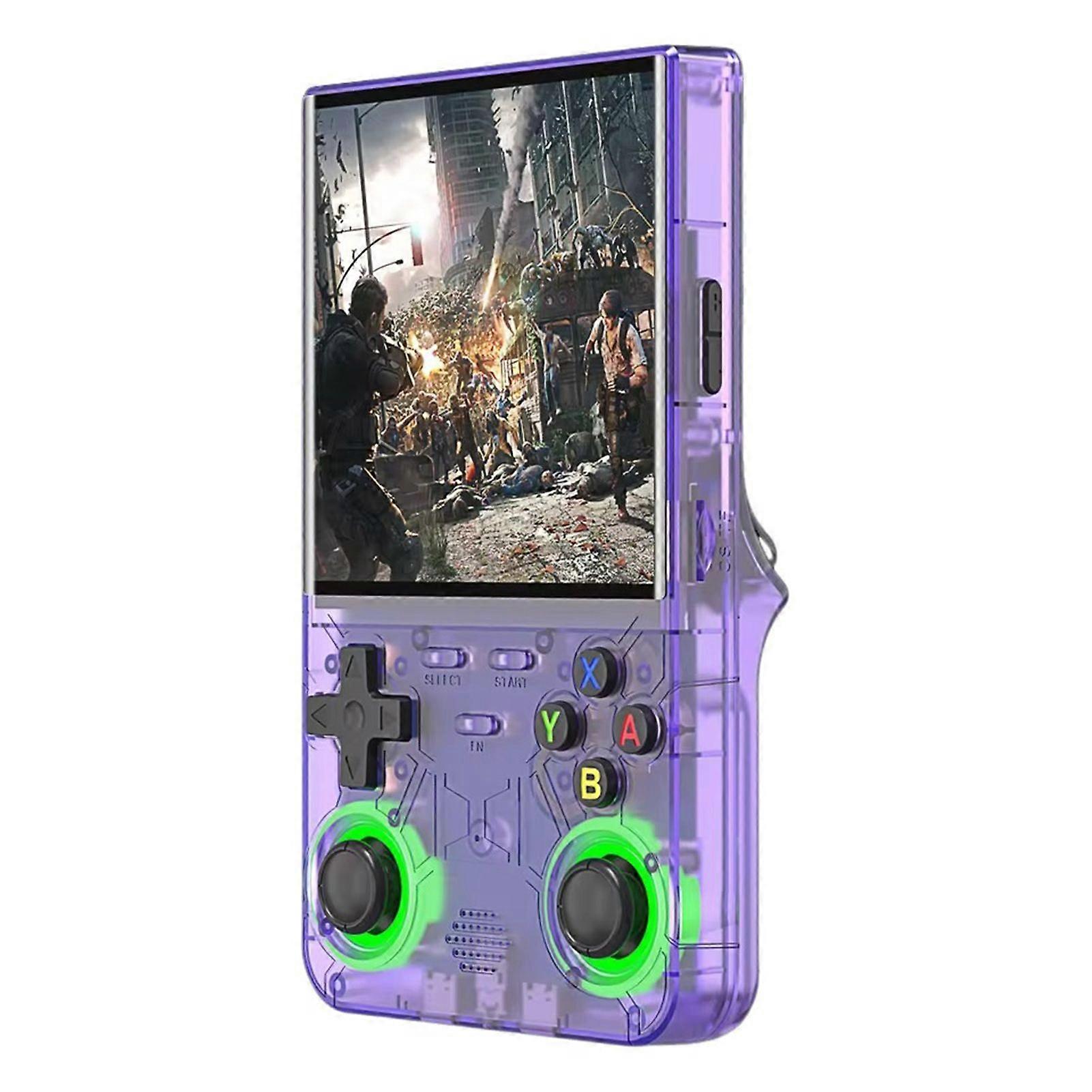 R36 Ultra Portable Retro Game Console 3000mAh Rechargeable Handheld Video Player 4-Inch Screen for Kids Adults