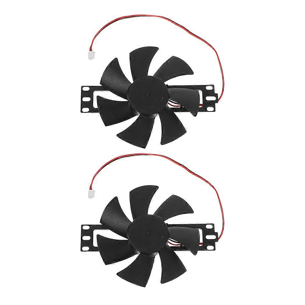 2 Piece Ventilation Fan for Induction Cookers, Replacement Cooling Fan for RV Kitchens and Compact Spaces, Quick Installation, Wide Compatibility