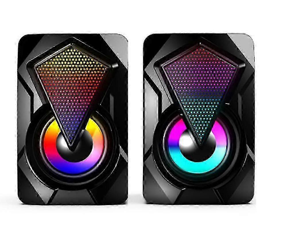 2025 Computer Speakers, Usb Powered Pc Speakers Stereo Mini Multimedia