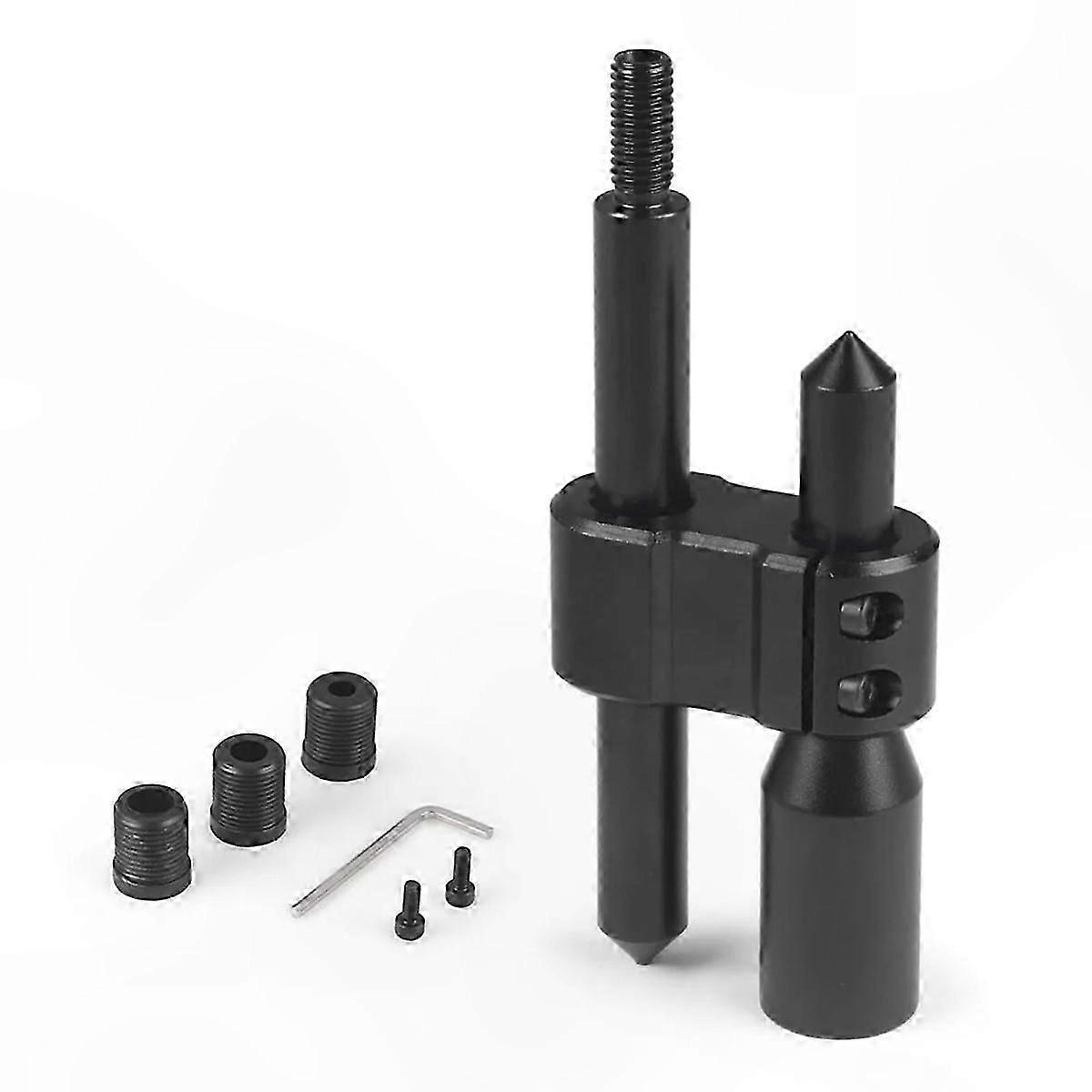 Adjustable Aluminum Gear Shifter Extension with Three Adapters for H-Type Knobs