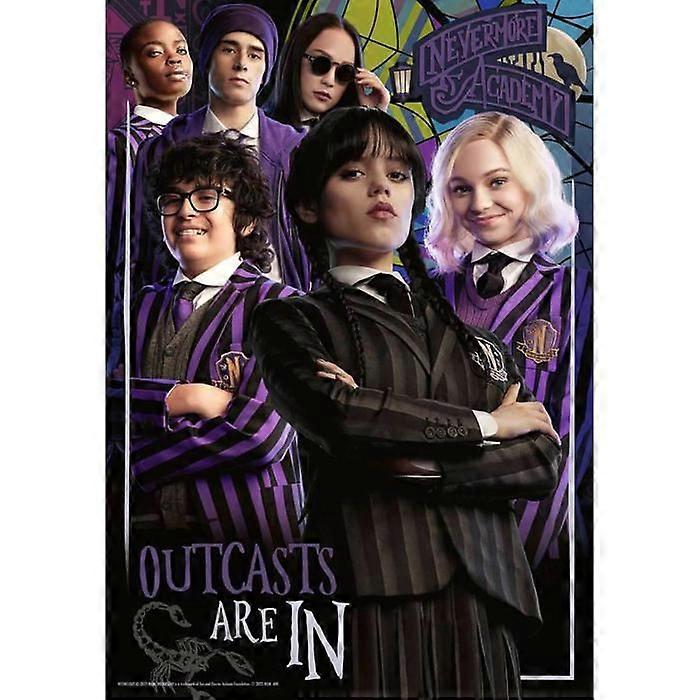 300-bitars pussel: Onsdag: Nevermore Academy