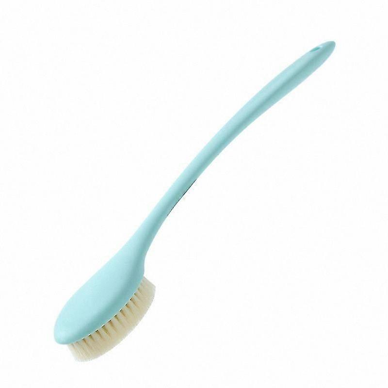 Soft Nylon Bristle Bathing Brush with Long Handle for Massage