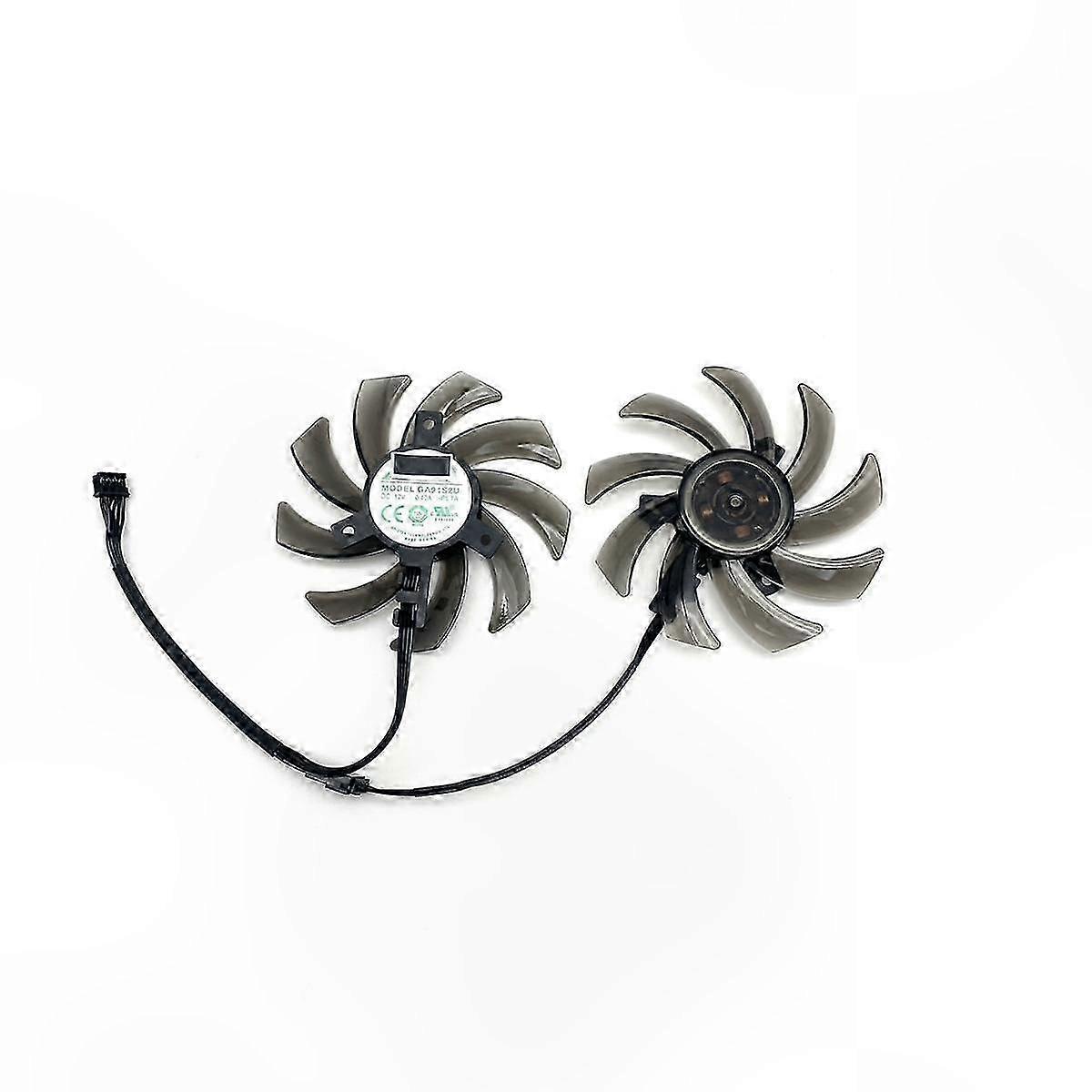 Dual Cooling Fan for NVIDIA GeForce GTX 1060 6GB Graphics Card GA91S2U-Compatible with GTX1080 Models