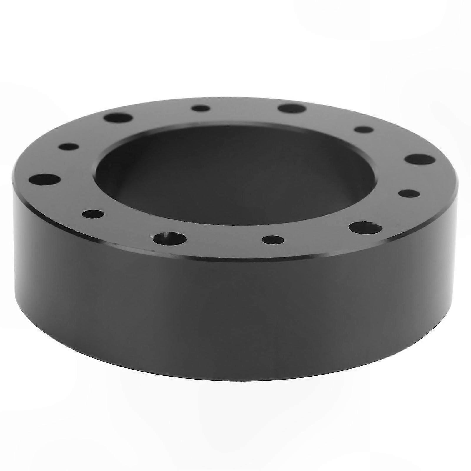 Aluminum Alloy Steering Wheel Spacer Adapter with 6-Hole Hub for Height Adjustment and Enhanced Pad Placement