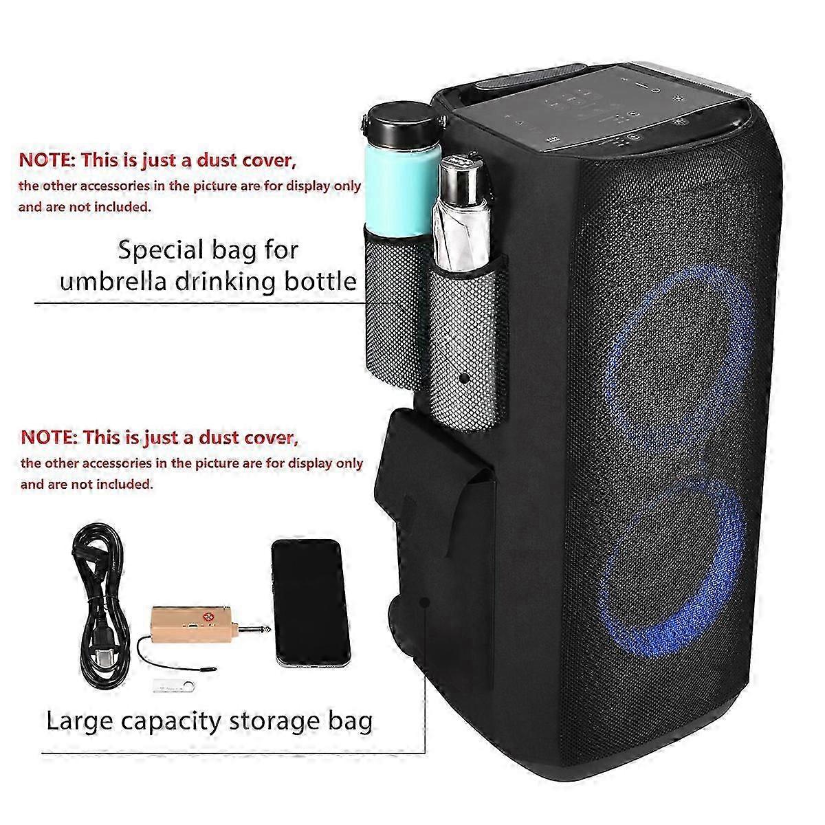 Partybox 310スピーカーキャリングカバー用防塵ケース大容量収納バッグトラベルプロテ