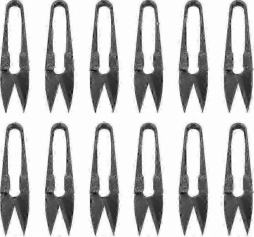 12-Piece Scissors Set, Sharp Blades, Durable Metal Build, Perfect for Multiple Cutting Applications