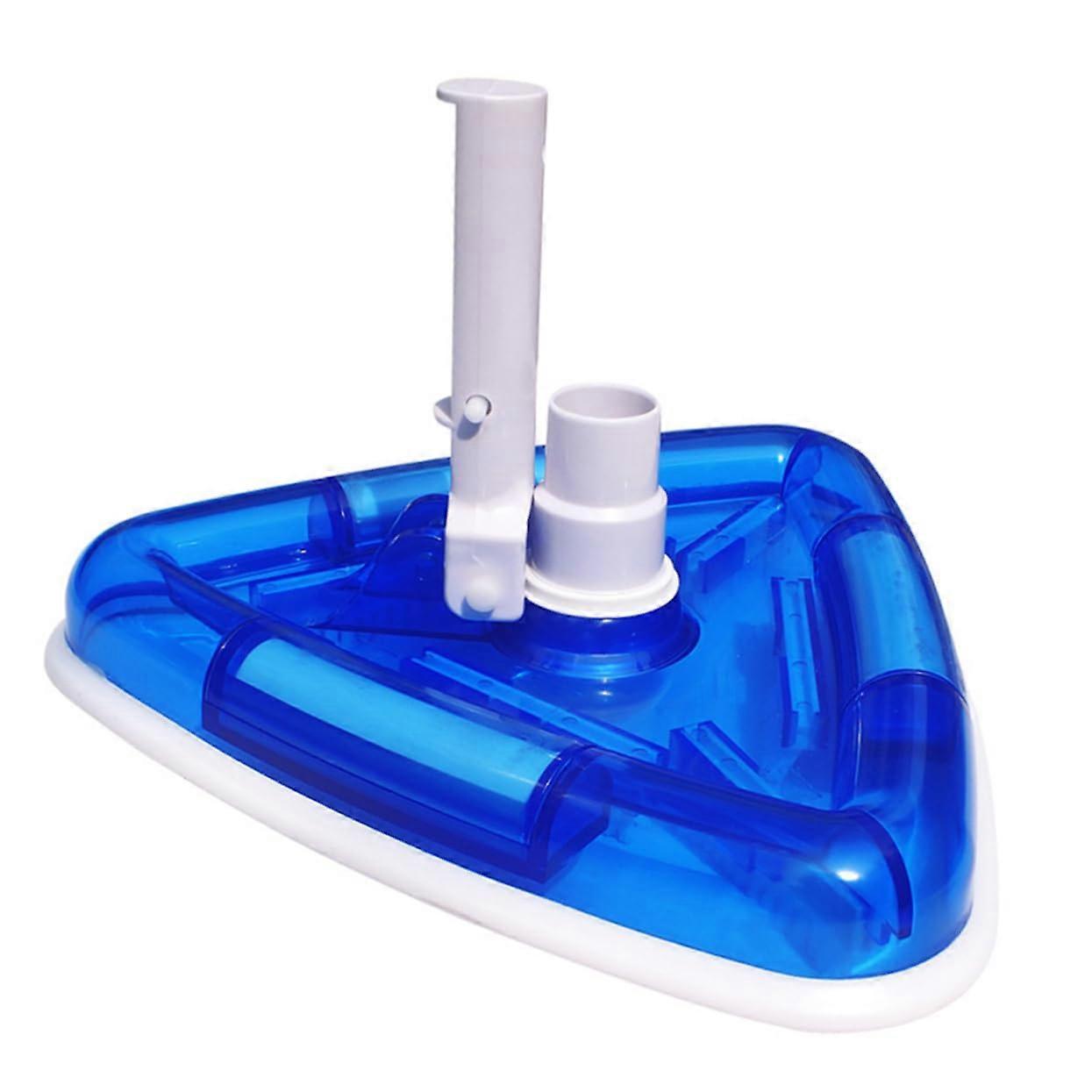 Suction Head Pool Brush Pool Cleaning Device Blue 30cm with High-Performance Brushes for All Pool Types