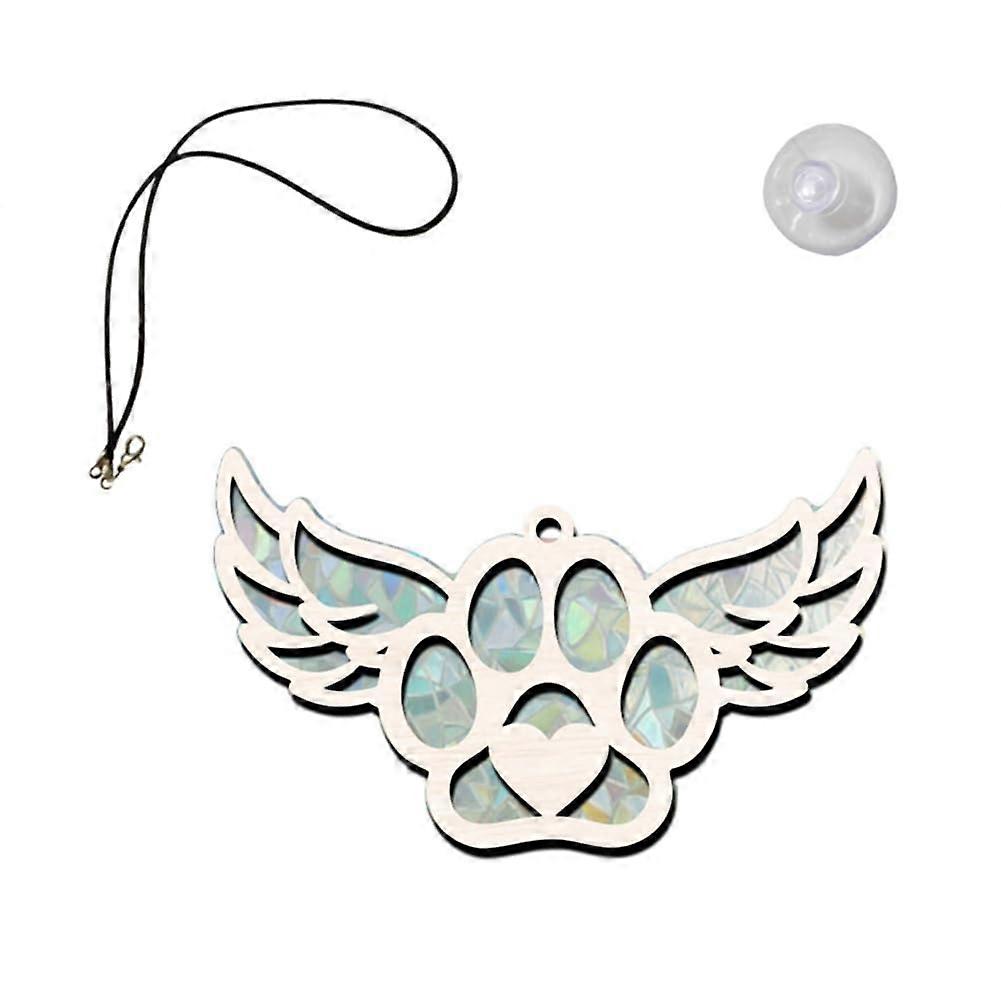 Suncatcher Rainbow Maker Dog Memorial Ornament Portable Easy To Use Rainbow Suncatcher For Dogs