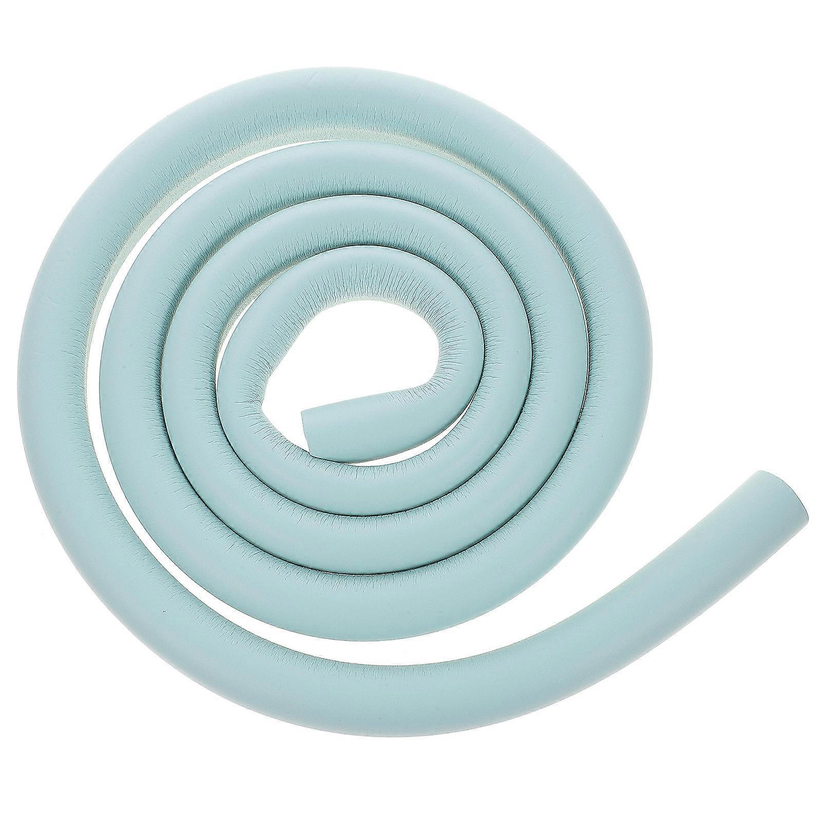Baby Proofing Furniture Corner Protector Guard with Blue NBR Cushion for Coffee Table Edges 2 Meters