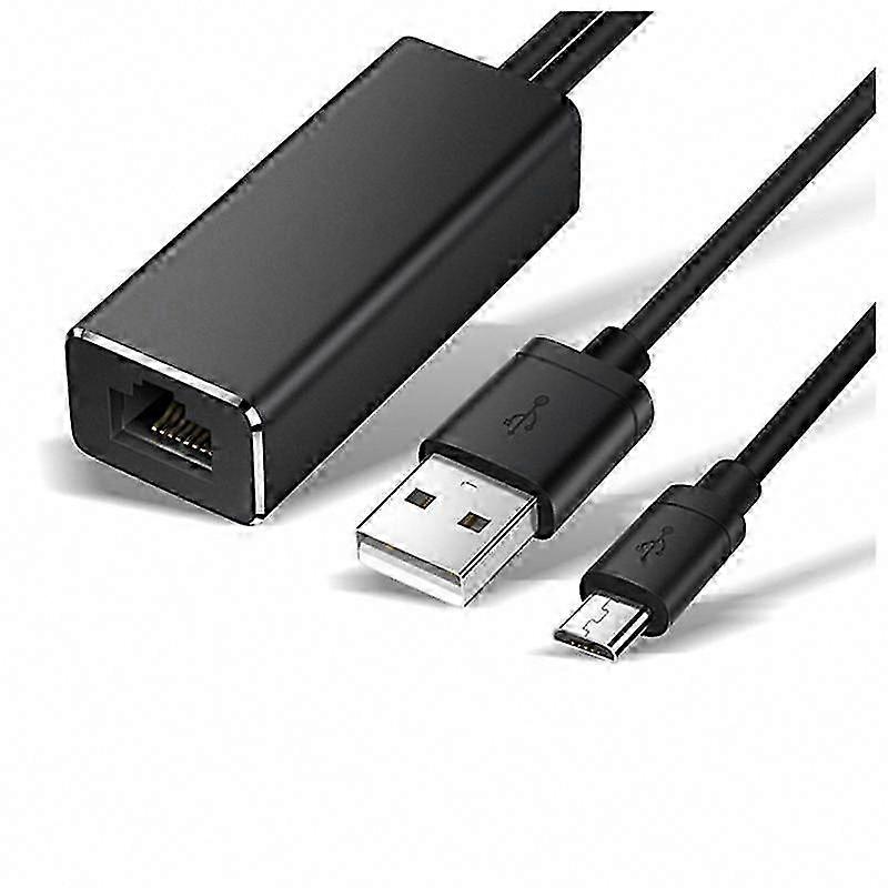 Micro-USB Ethernet Adapter 10/100Mbps for USB to RJ45 Network Card for Google Gen 2 1 Ultra
