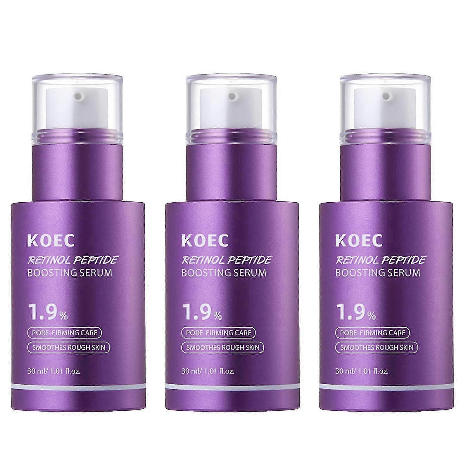 Retinol Peptide Anti-Aging Serum 1.9% for Face: Wrinkle Reduction, Deep Hydrating, Skin Nourishing for All Types
