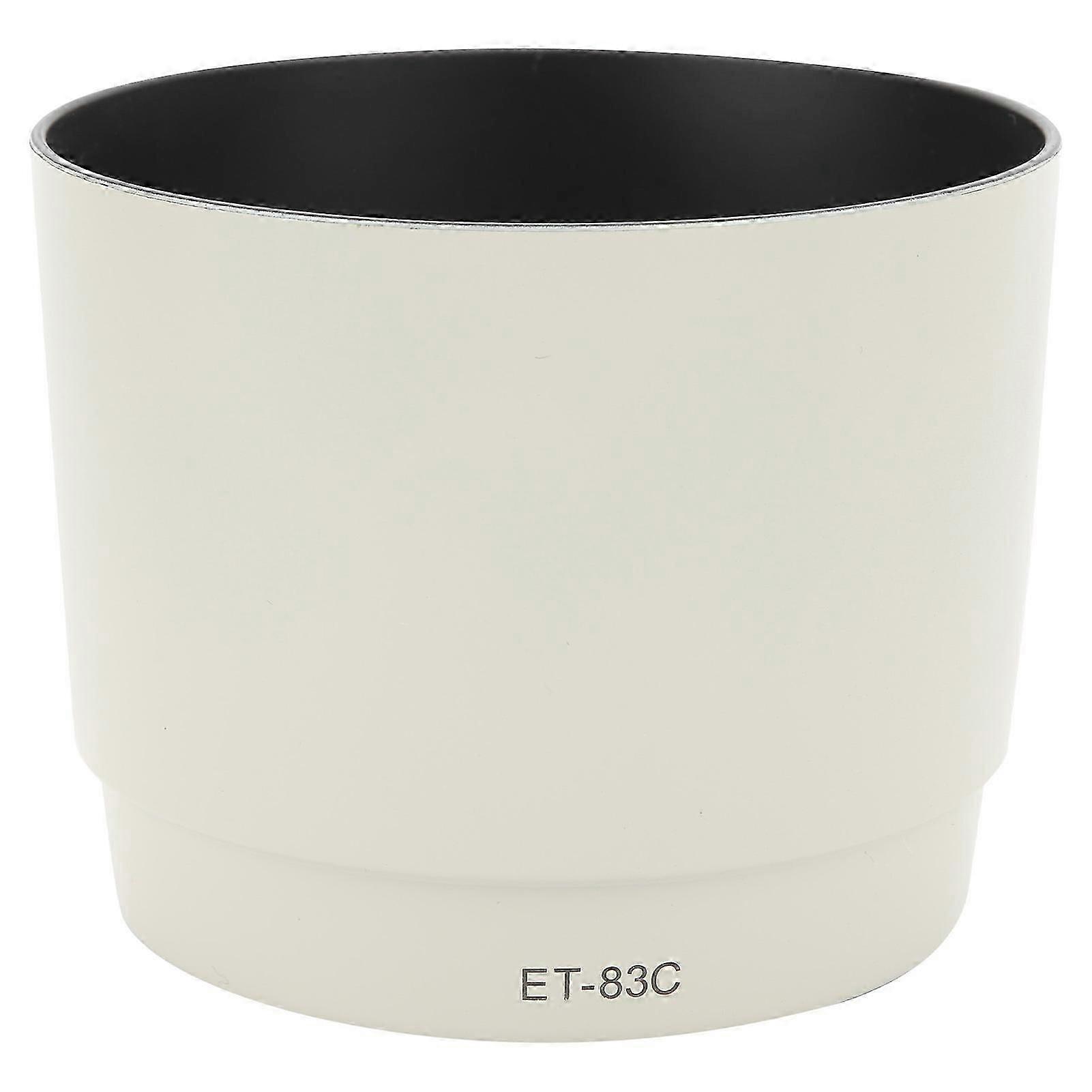 ET83C Camera Lens Hoods Reversible for Canon EF 100400mm F/4.55.6L IS USM Lens White