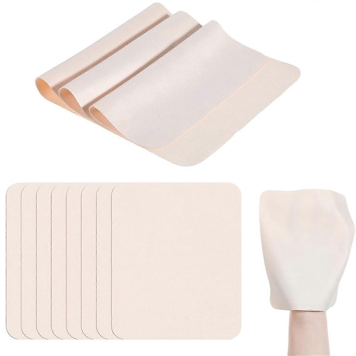 15 Pcs Chamois Cloth, Pre Cut Chamois Pottery Trimming Tools