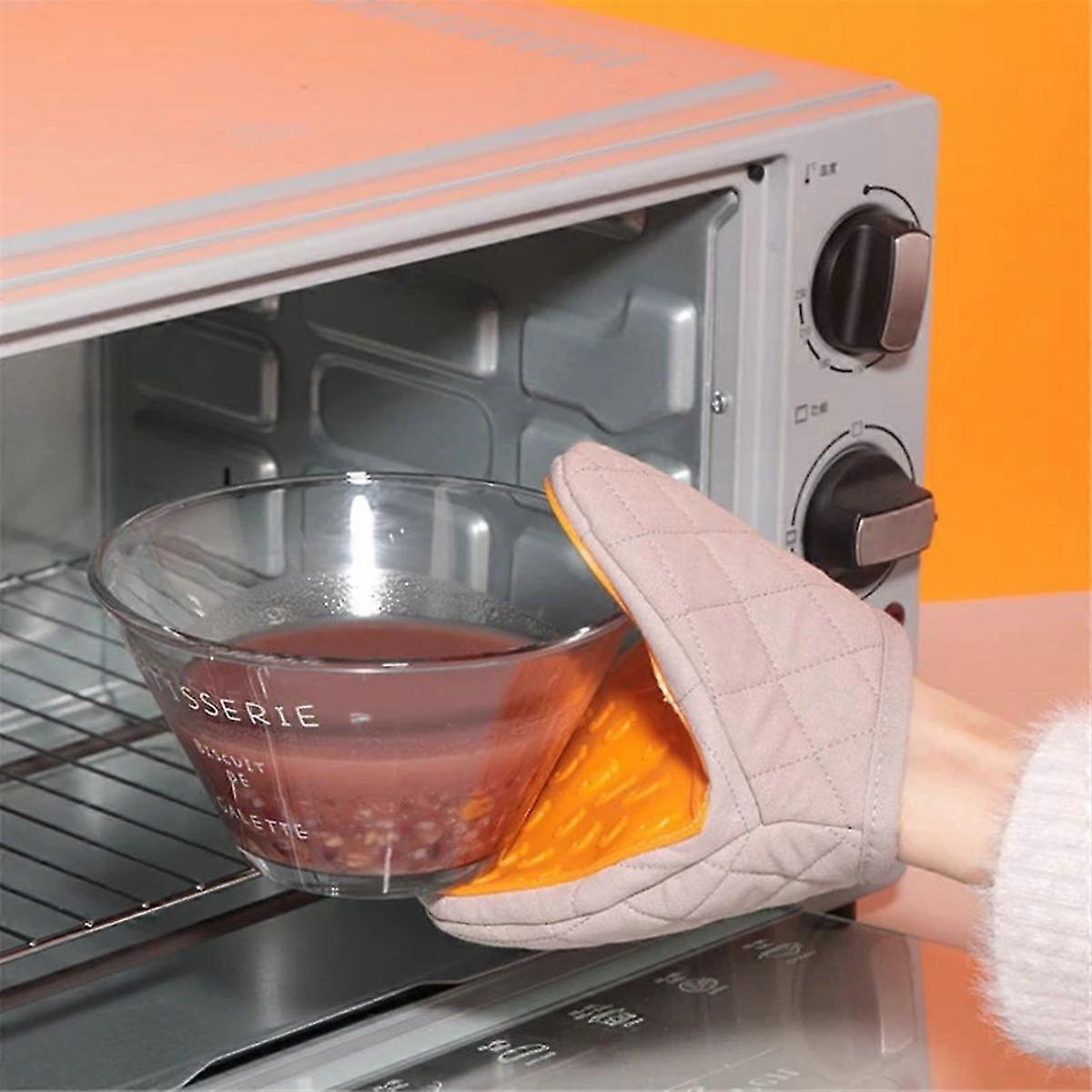 Left and Right Hands Potholder Kitchen Gloves A