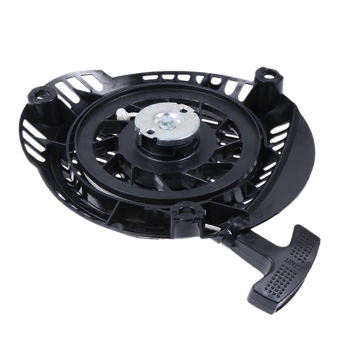 Black Pull Starter Assembly for Lawnmower Garden Tools