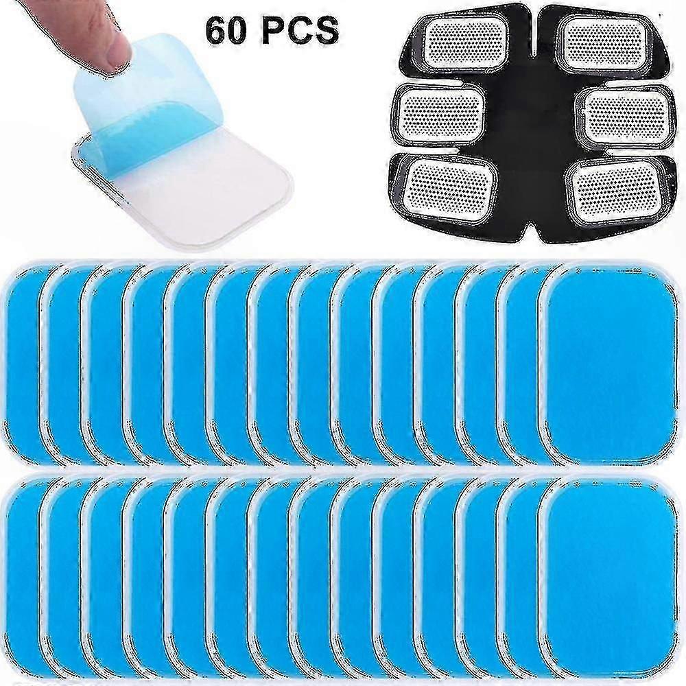 60-Pack Electrode Gel Pads for TENS Unit Replacement
