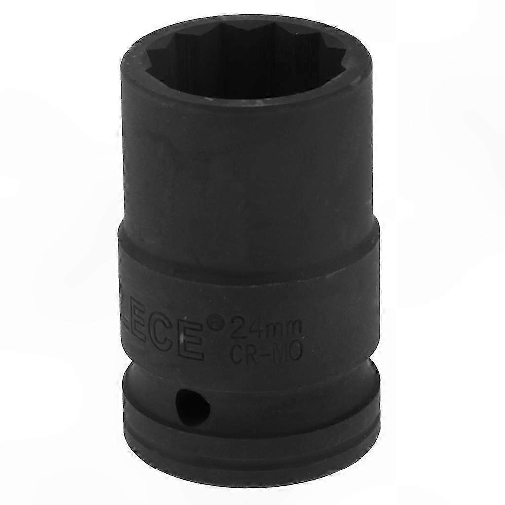 12-Point Deep Impact Socket, 24mm Size, 3/4" Drive Compatibility